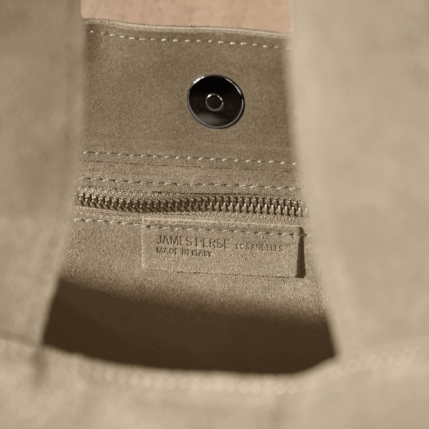Suede Tote - Sand