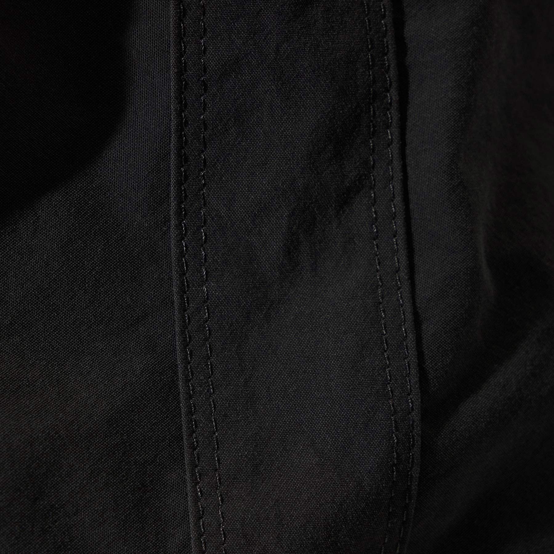 Small Matte Nylon Tote - Black
