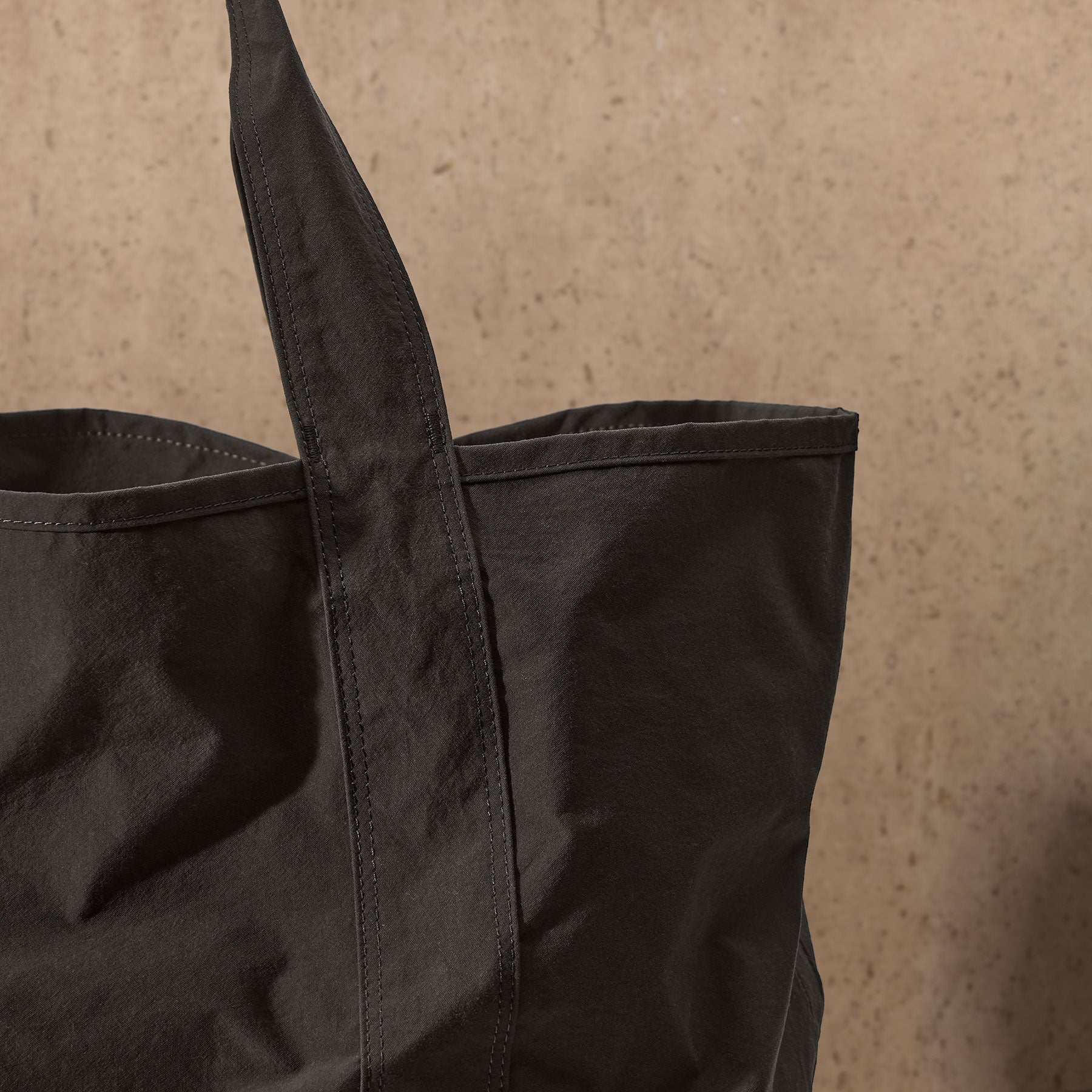 Small Matte Nylon Tote - Hemlock