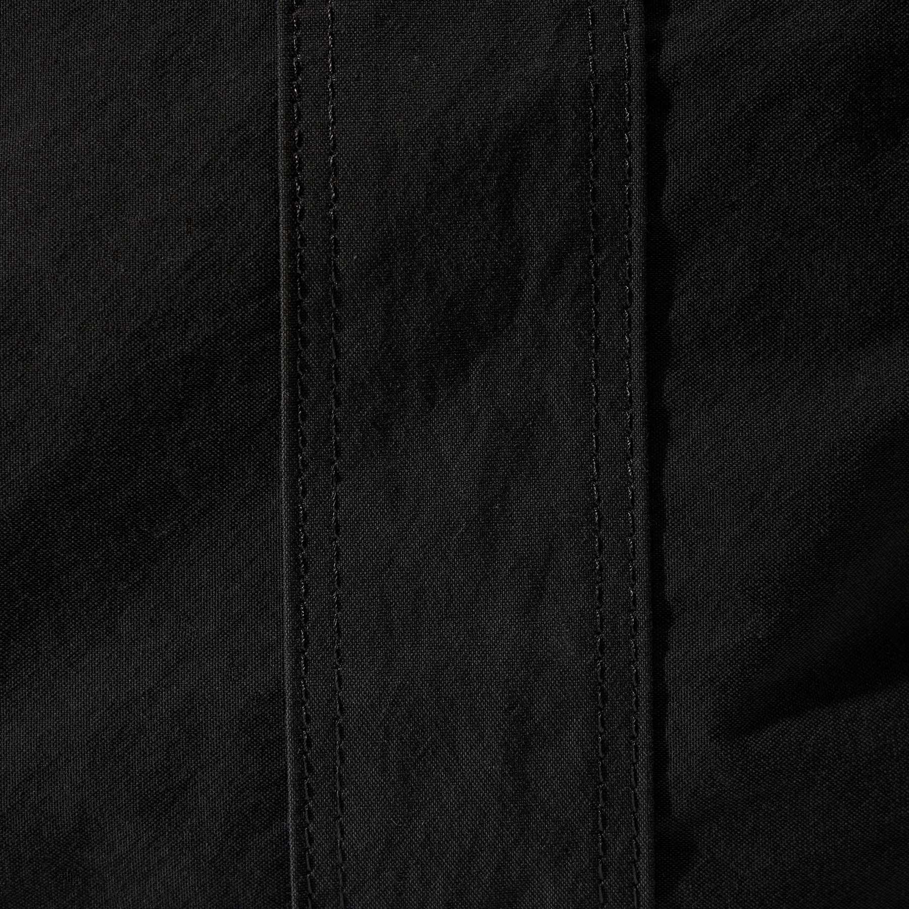 Large Matte Nylon Tote - Black