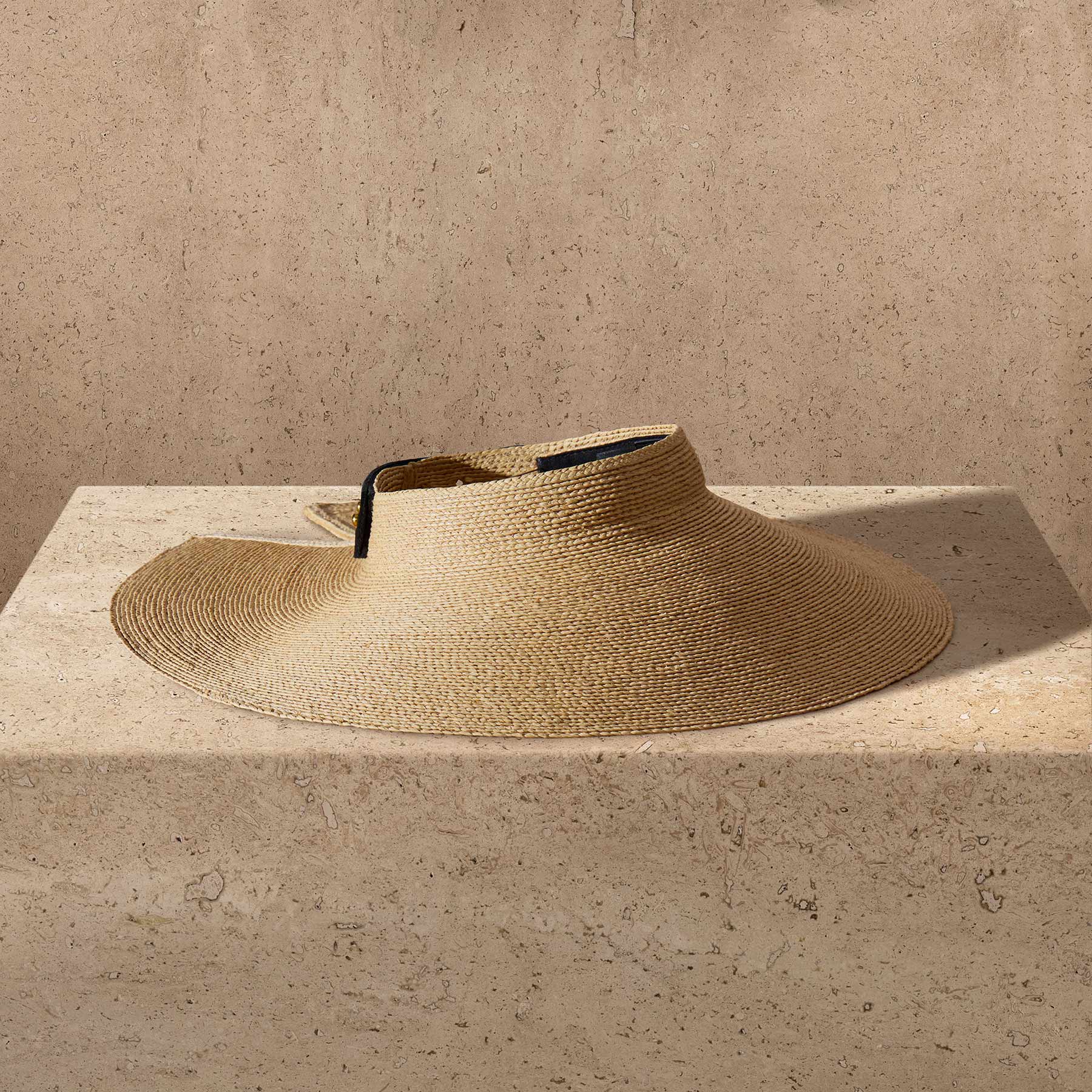 Janessa Leone Birdie Visor - Natural