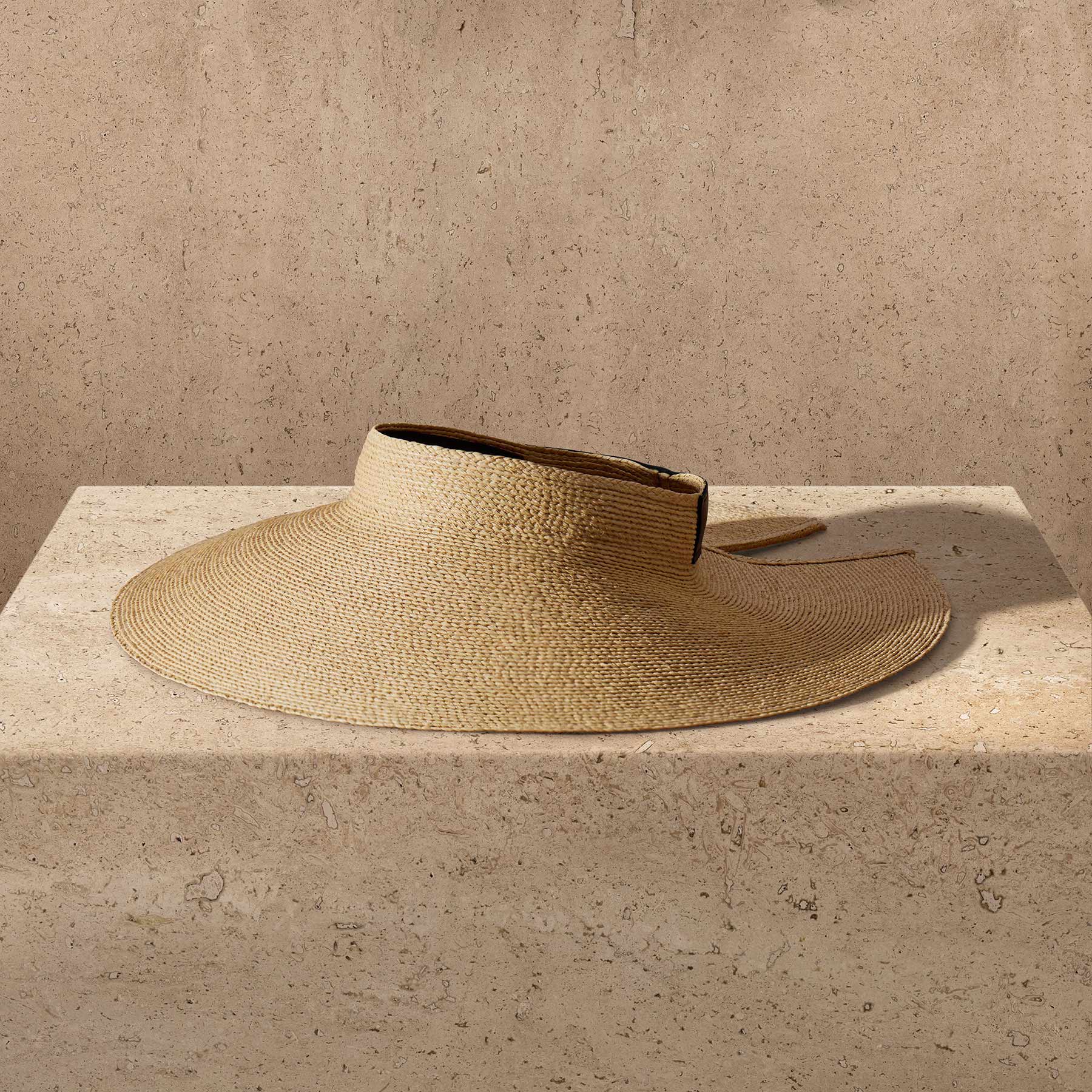 Janessa Leone Birdie Visor - Natural