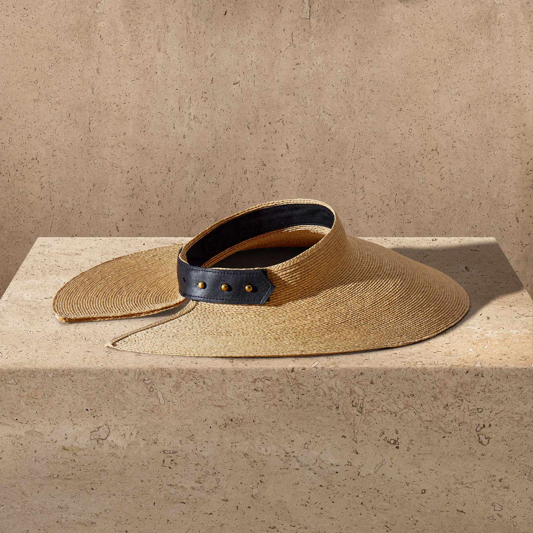 Janessa Leone Birdie Visor - Natural