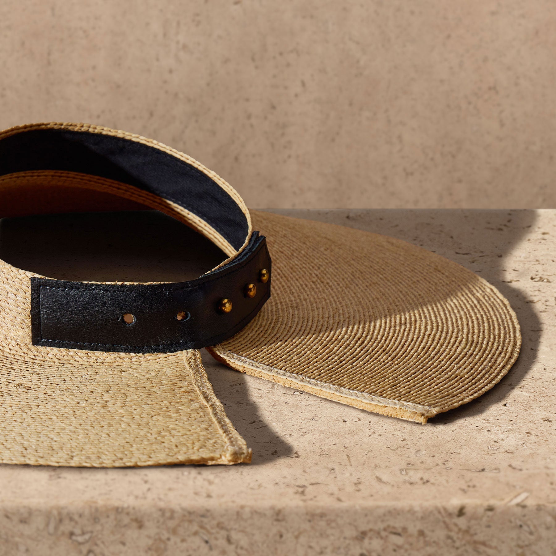 Janessa Leone Birdie Visor - Natural