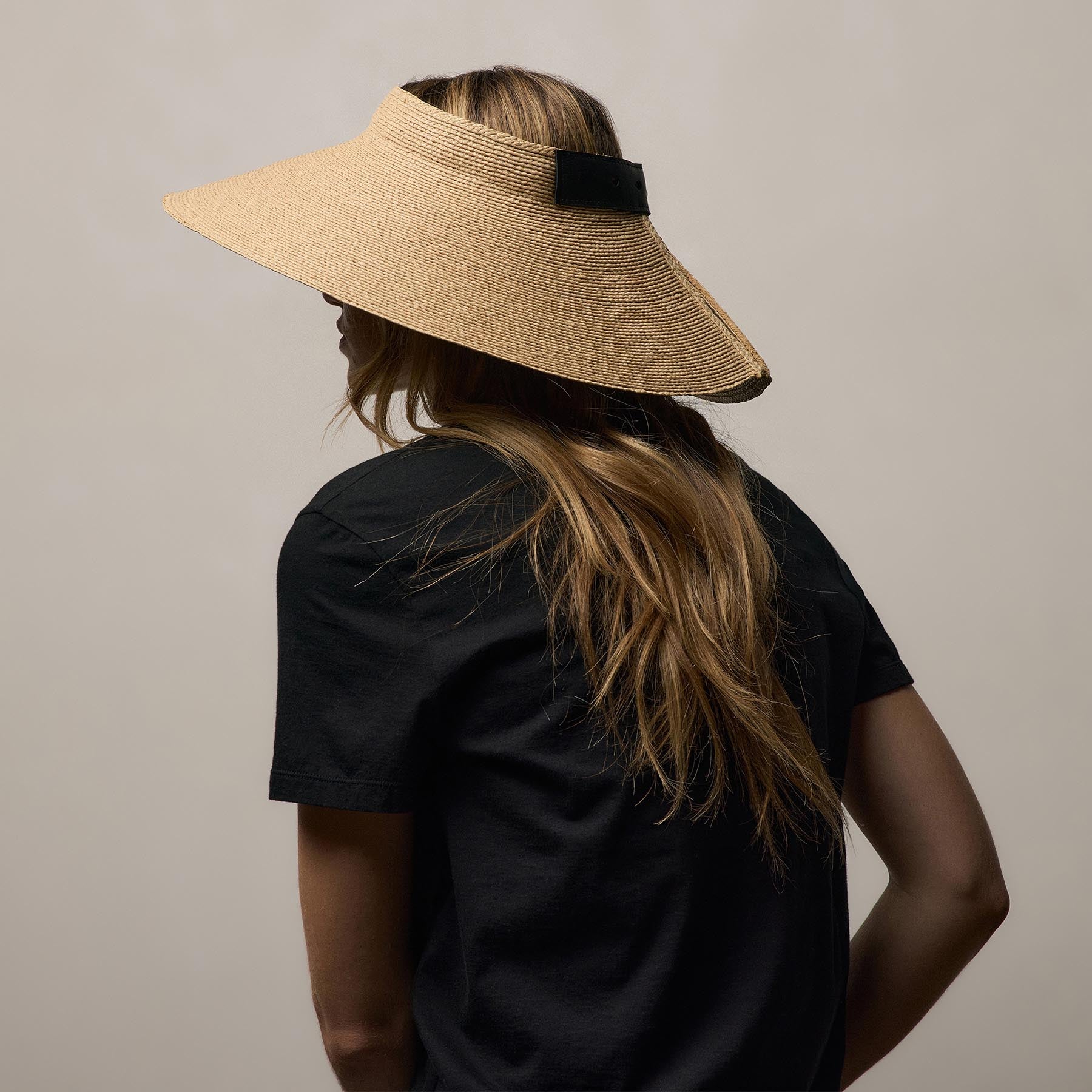 Janessa Leone Birdie Visor - Natural