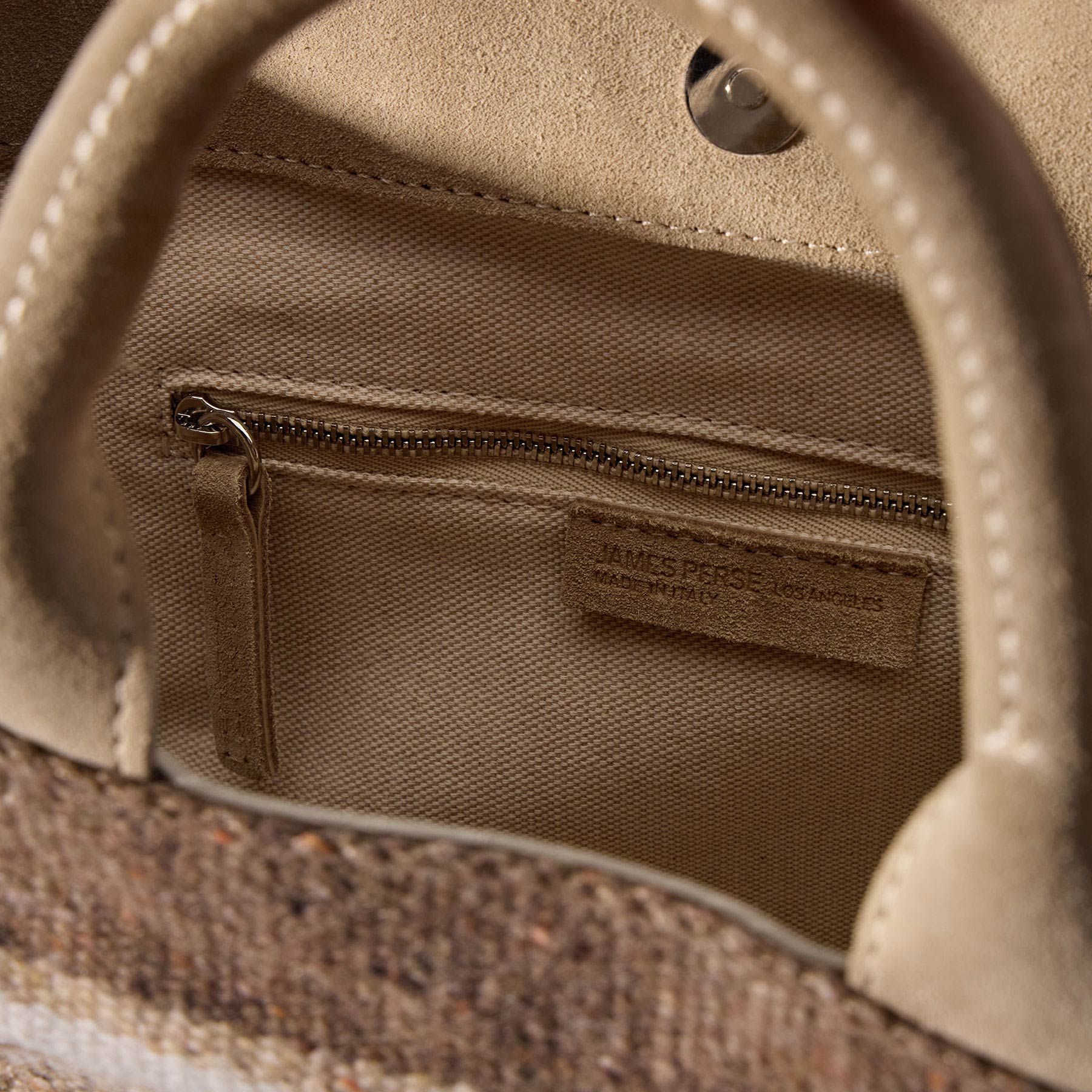 Baja Striped Tote - Beige Multi Stripe