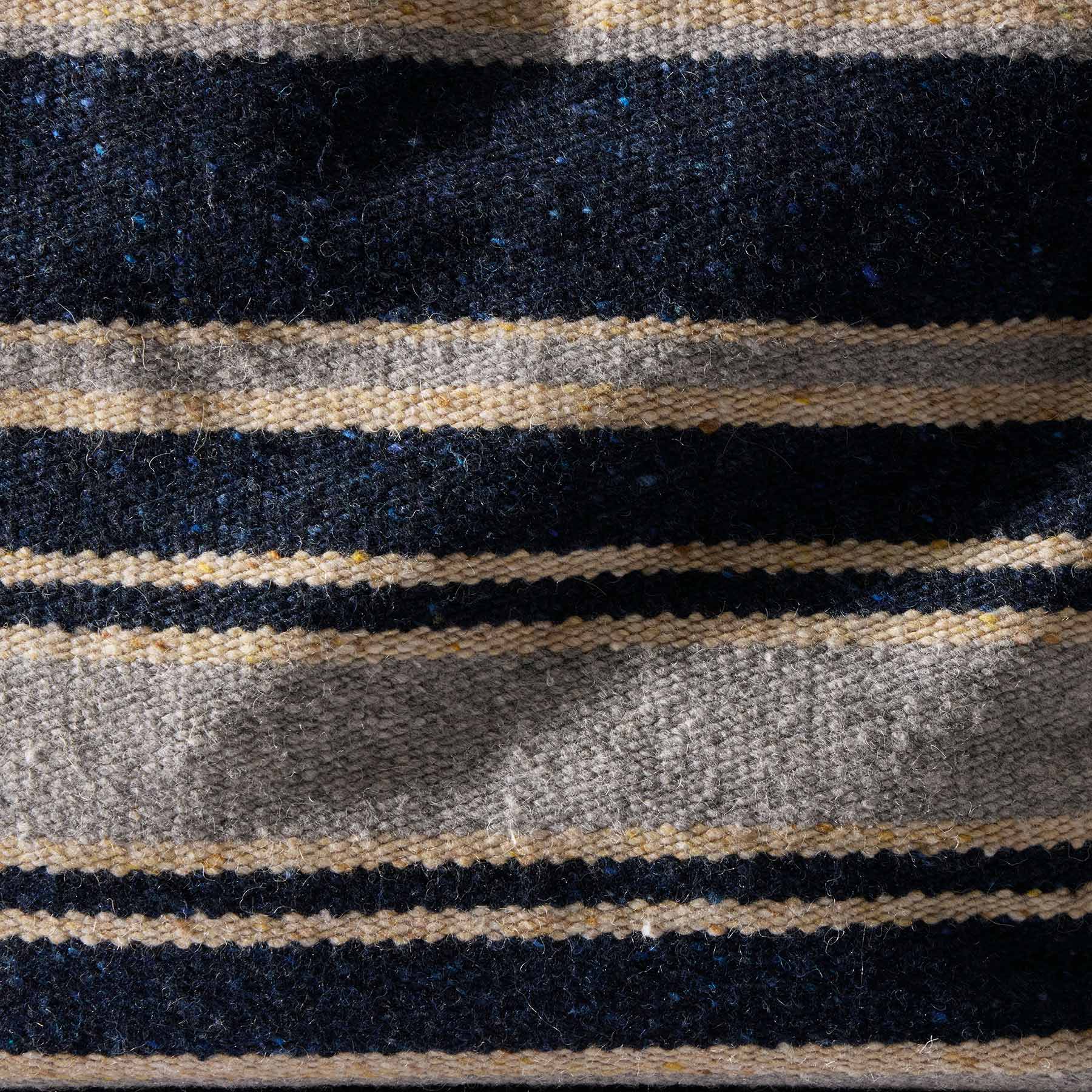Baja Striped Tote - Navy Multi Stripe