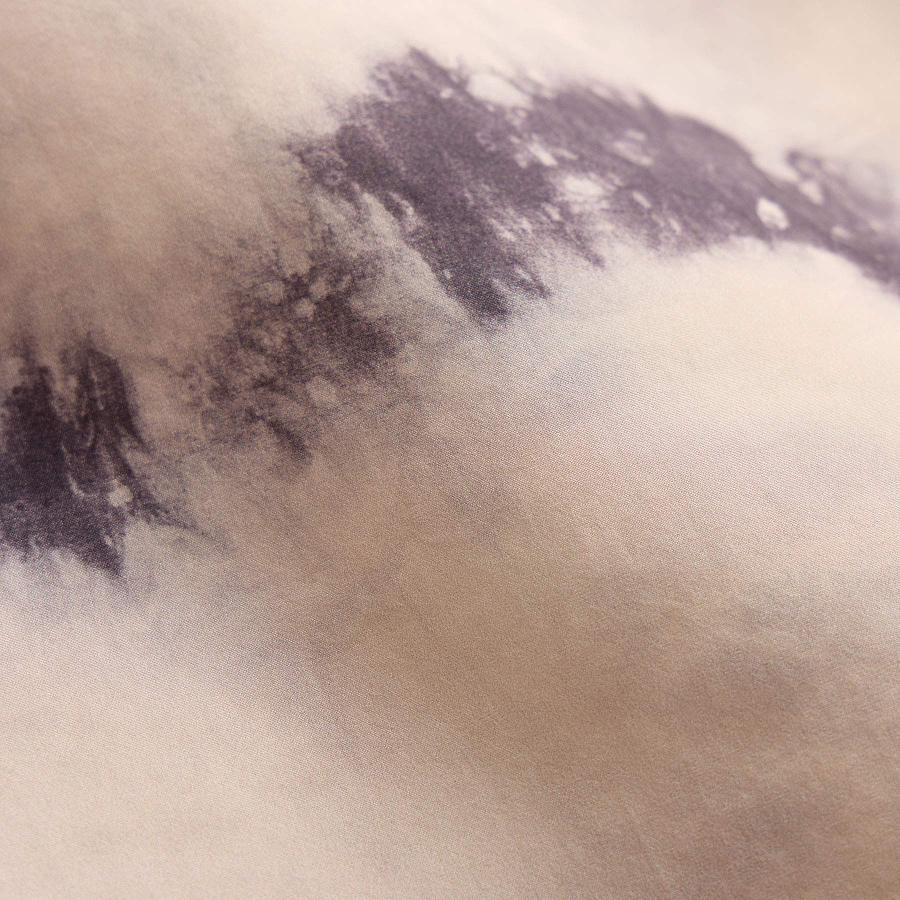 Printed Washed Silk Scarf - Pink Tie Dye