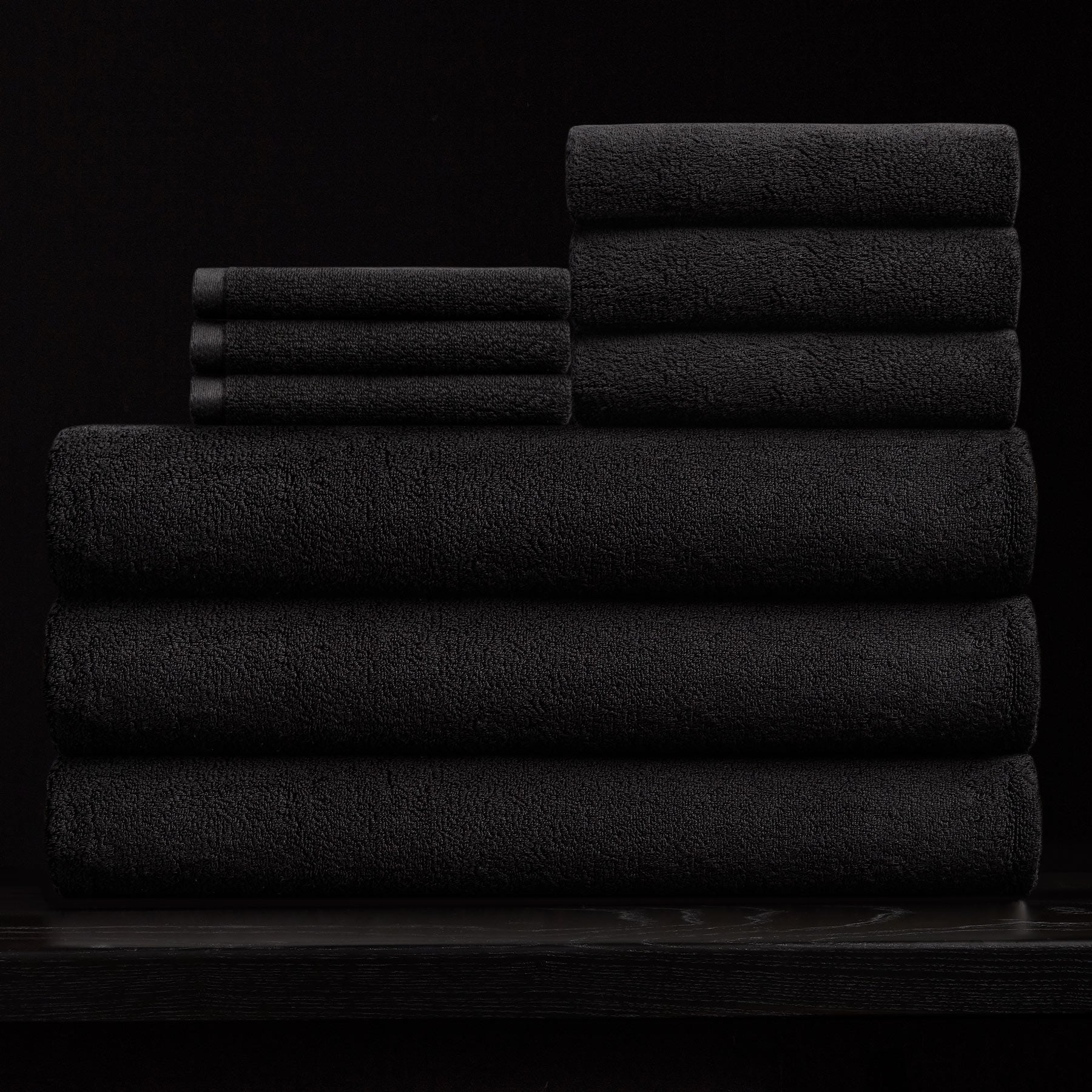 Wash Towel - Black