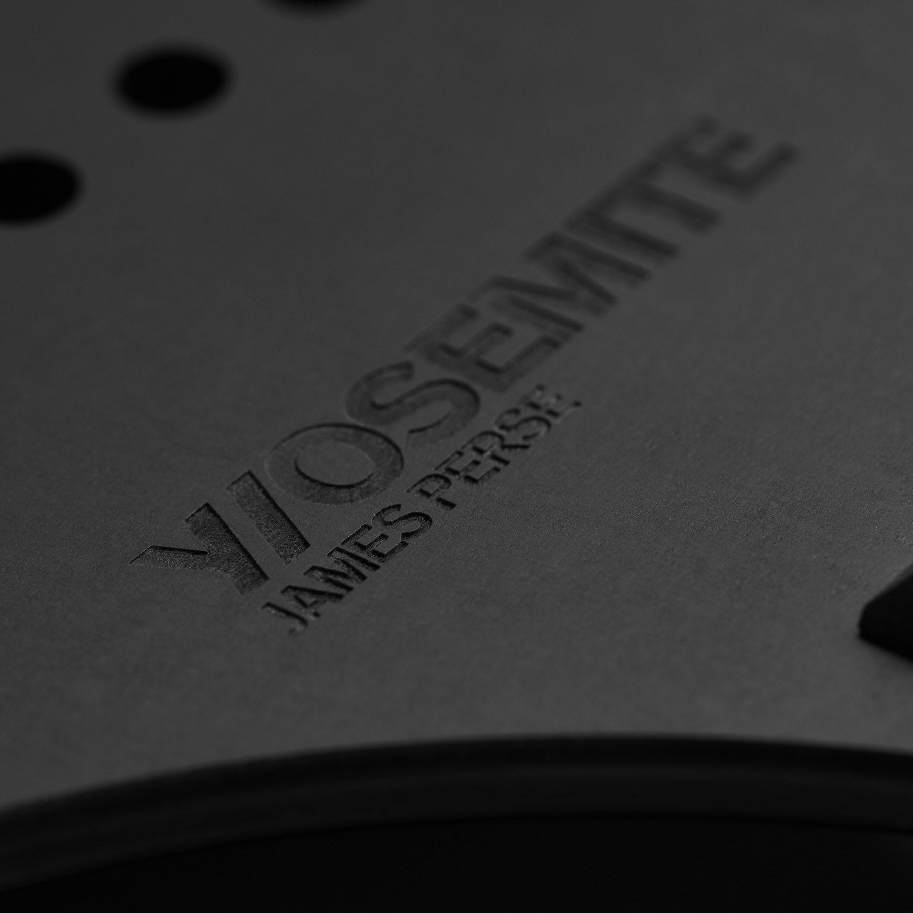 Y/OSEMITE Etched Richlite Paddleball Set - Black Richlight