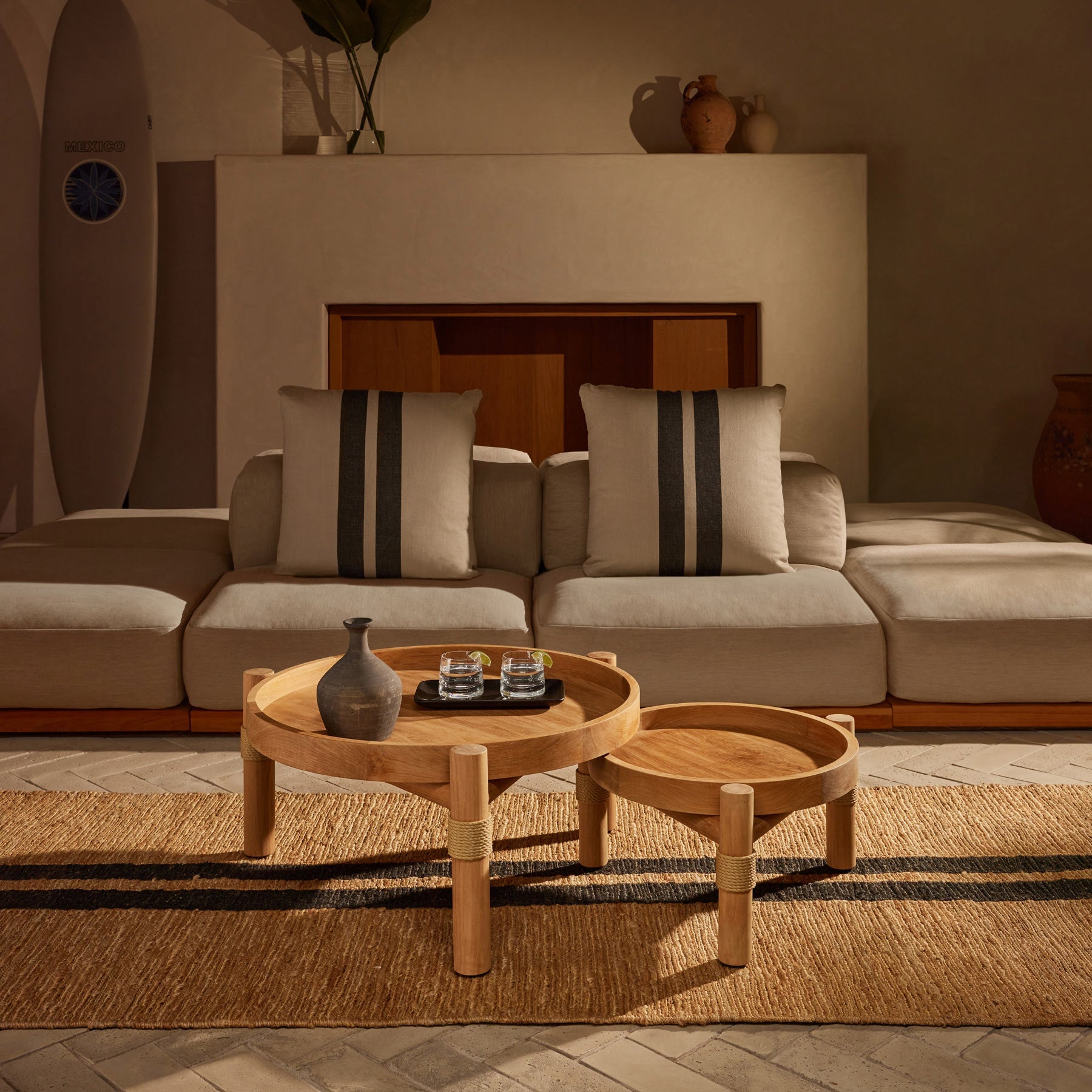 Punta Mita Tables - Teak