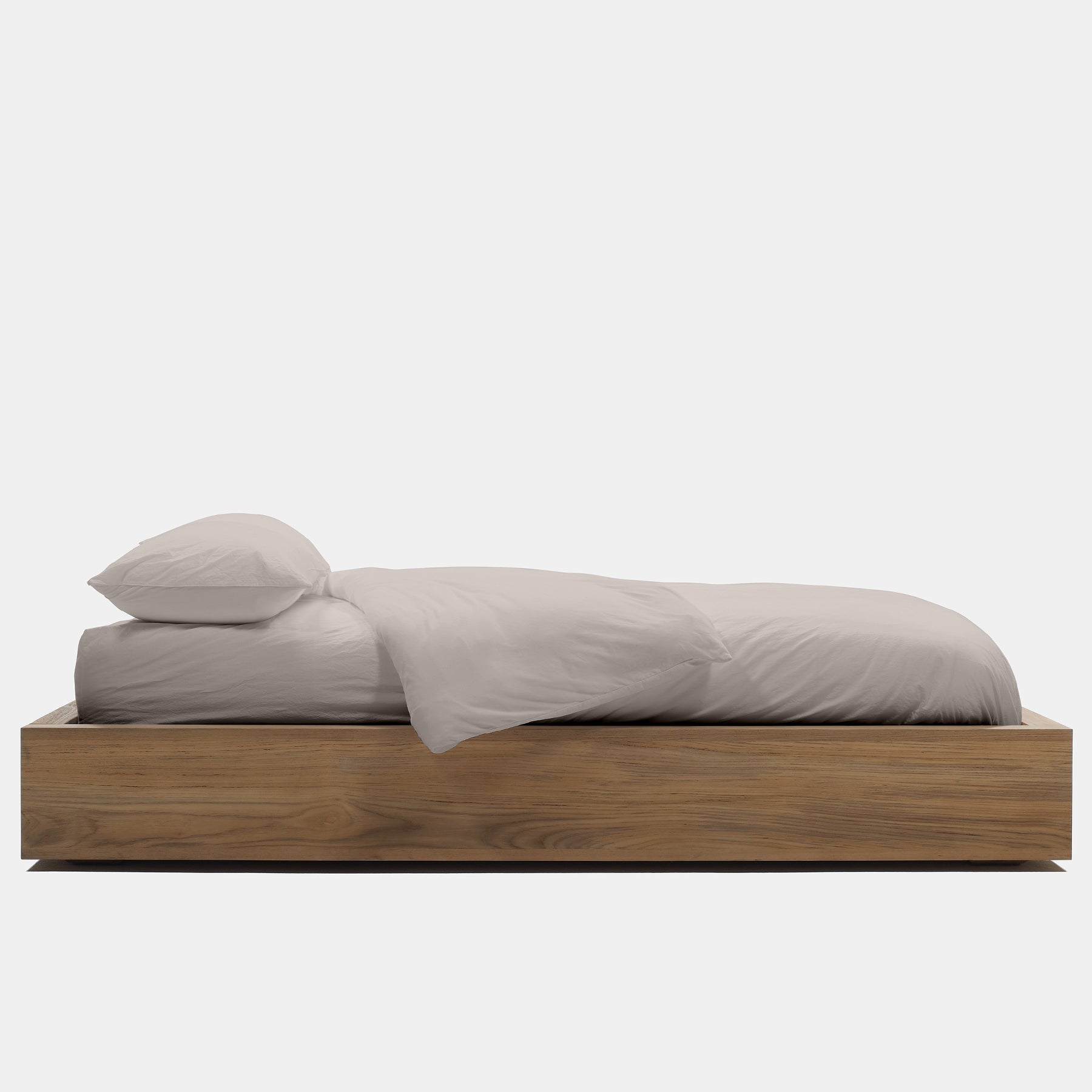 Cotton Duvet Cover - Oyster