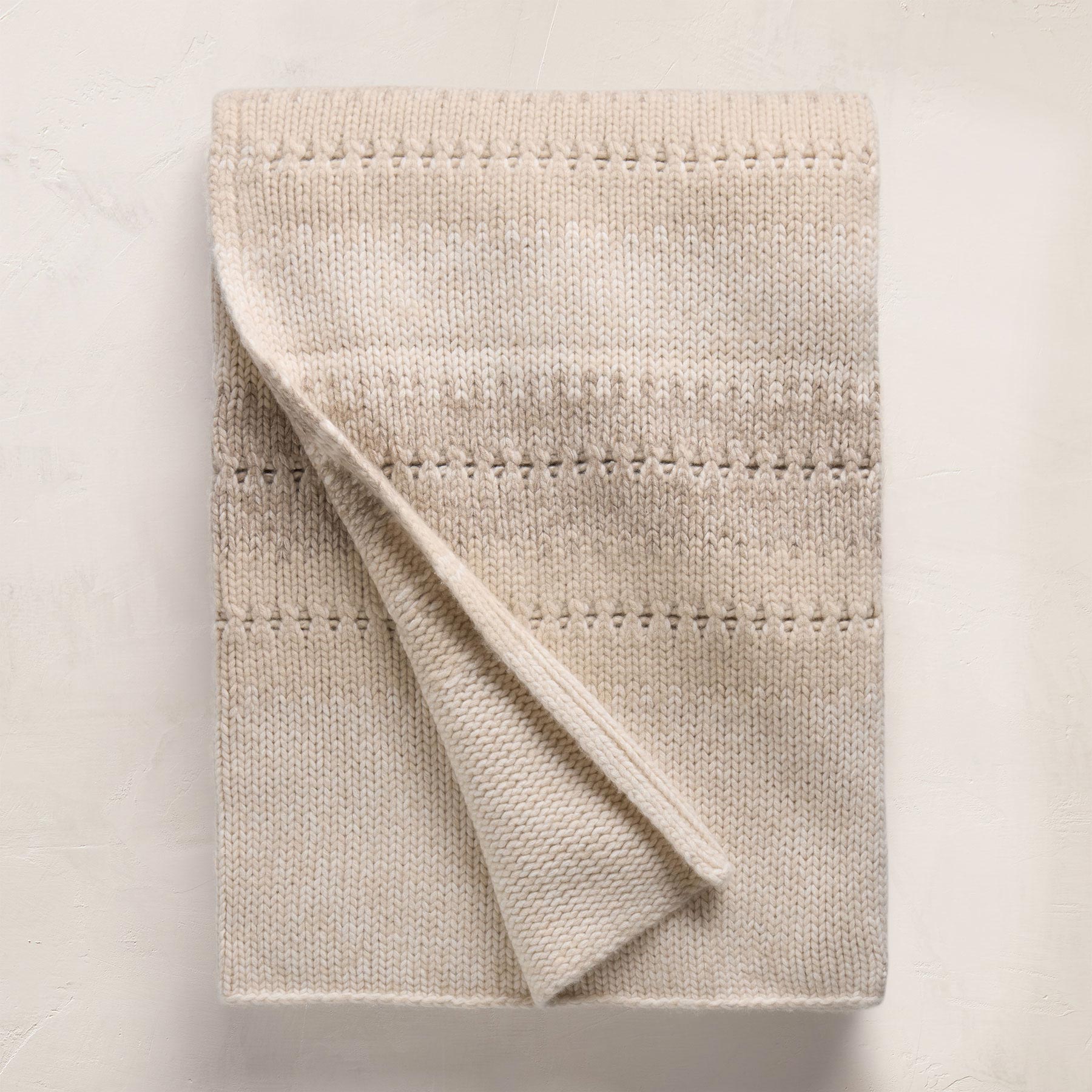 Vintage Striped Blanket - Eco Paper/Eco Alabaster/Eco Birch