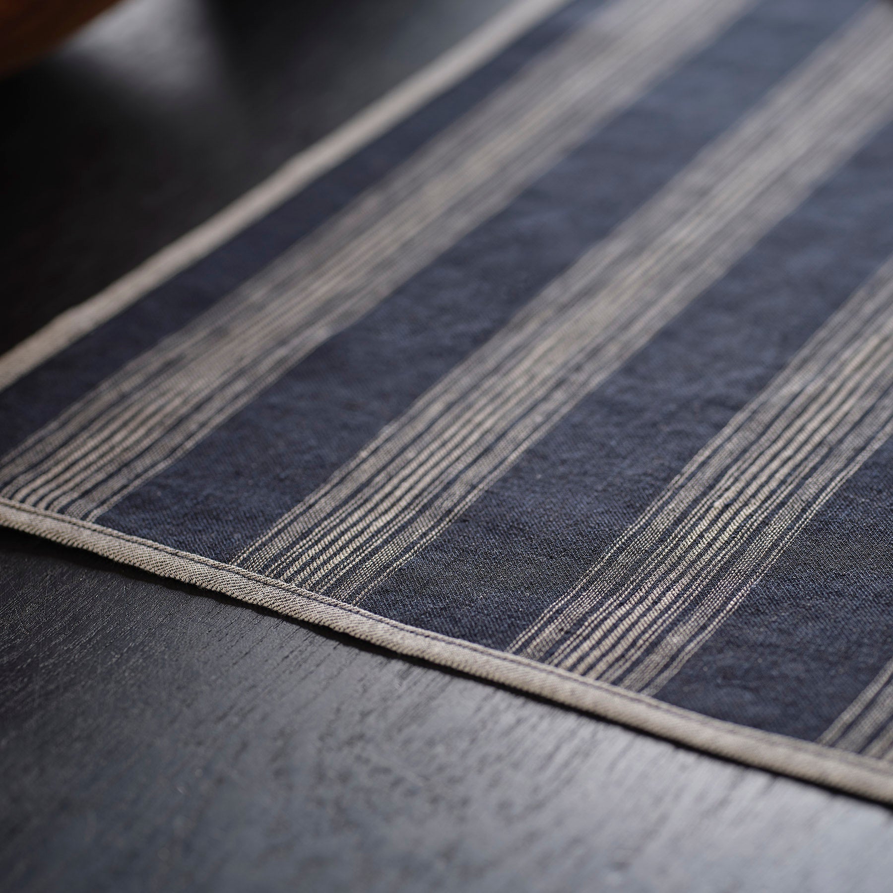 Stripe Placemat - Navy Stripe