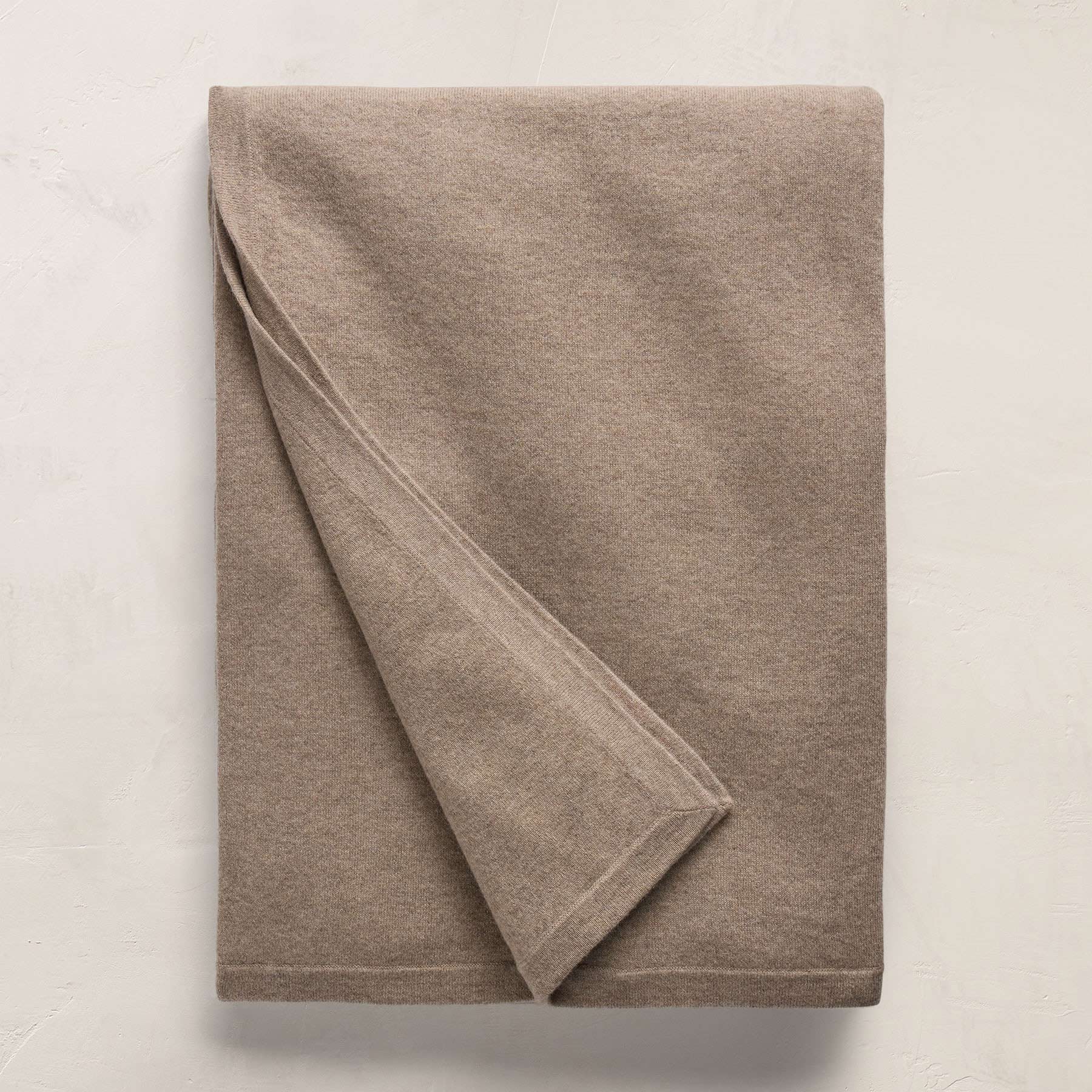 Recycled Cashmere Blanket - Coyote