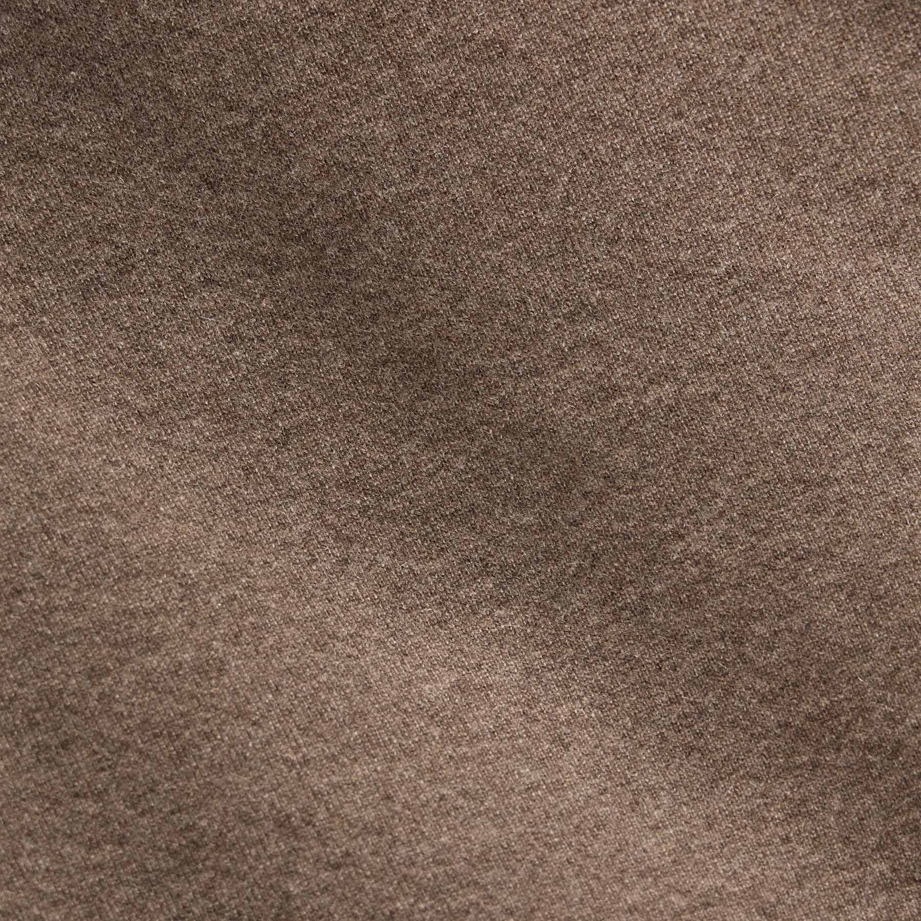Recycled Cashmere Blanket - Mid Brown