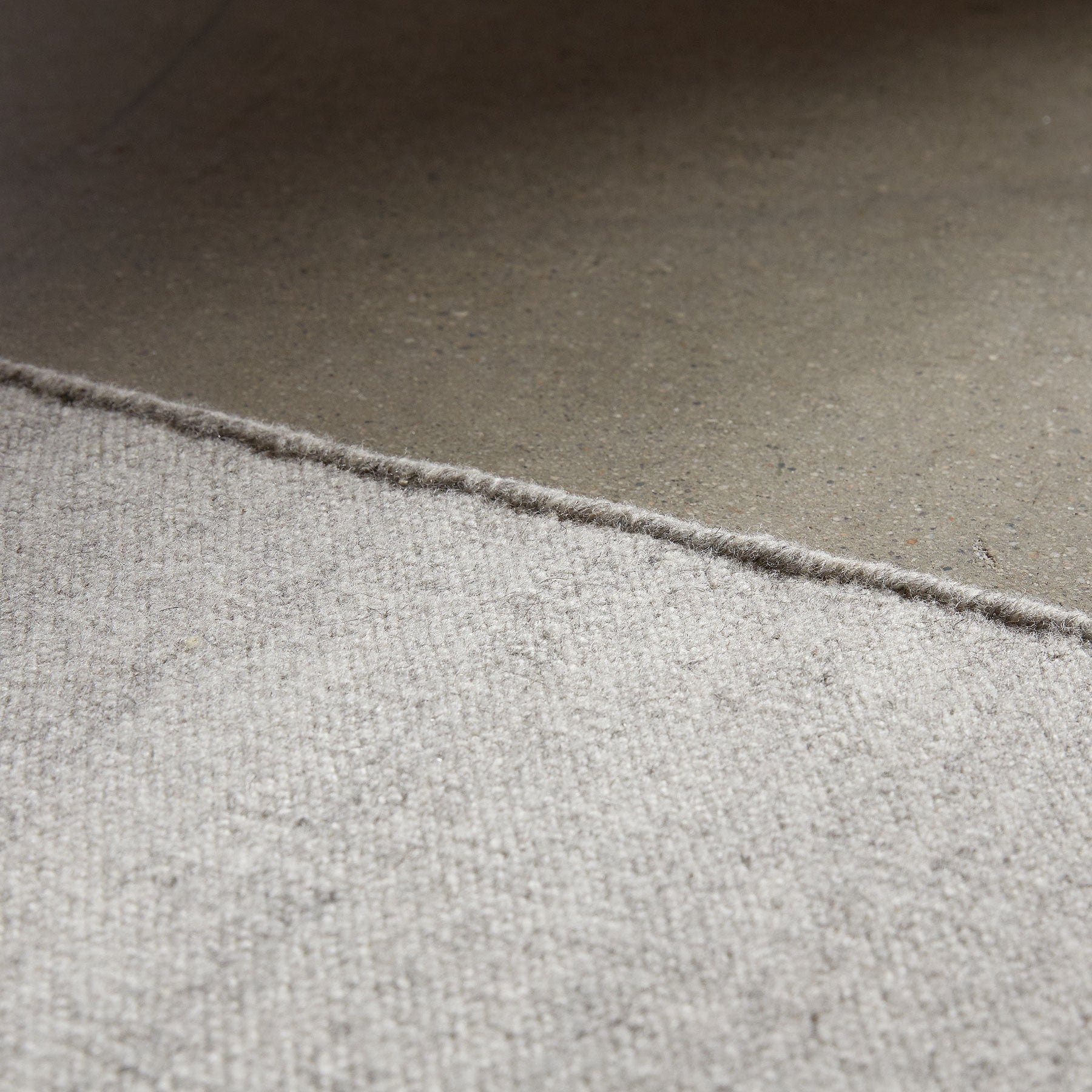 Solid Entry Mat - Light Grey Marled