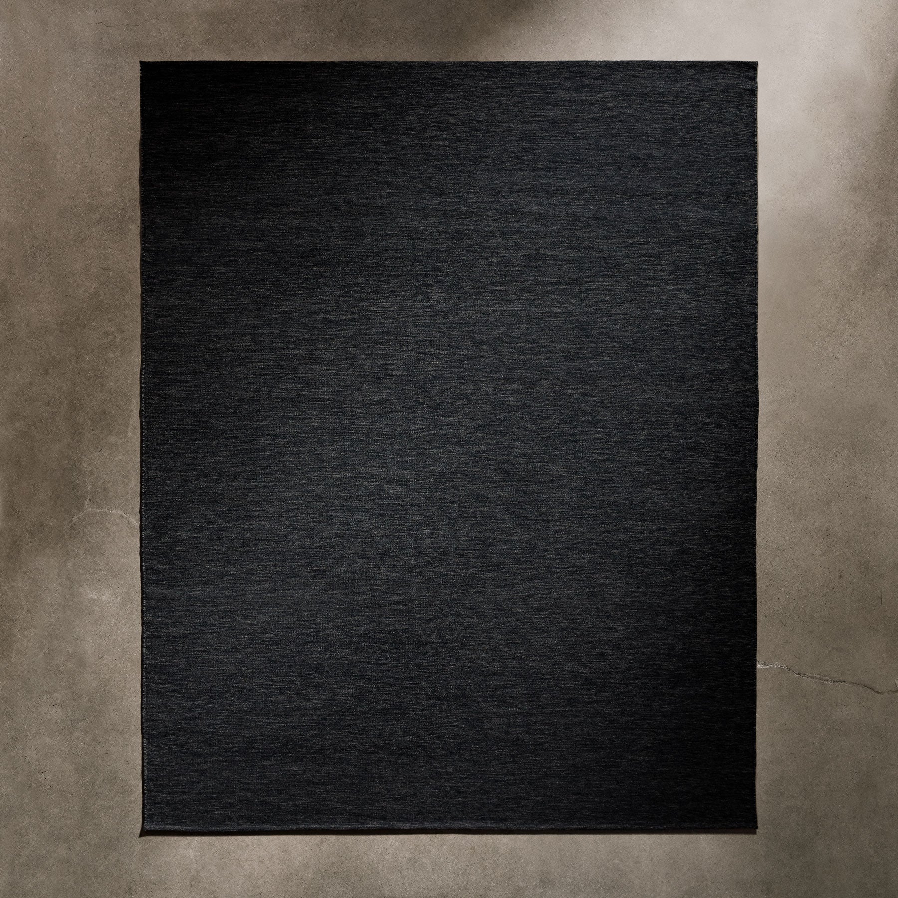 Wool Area Rug - Medium Marled Grey