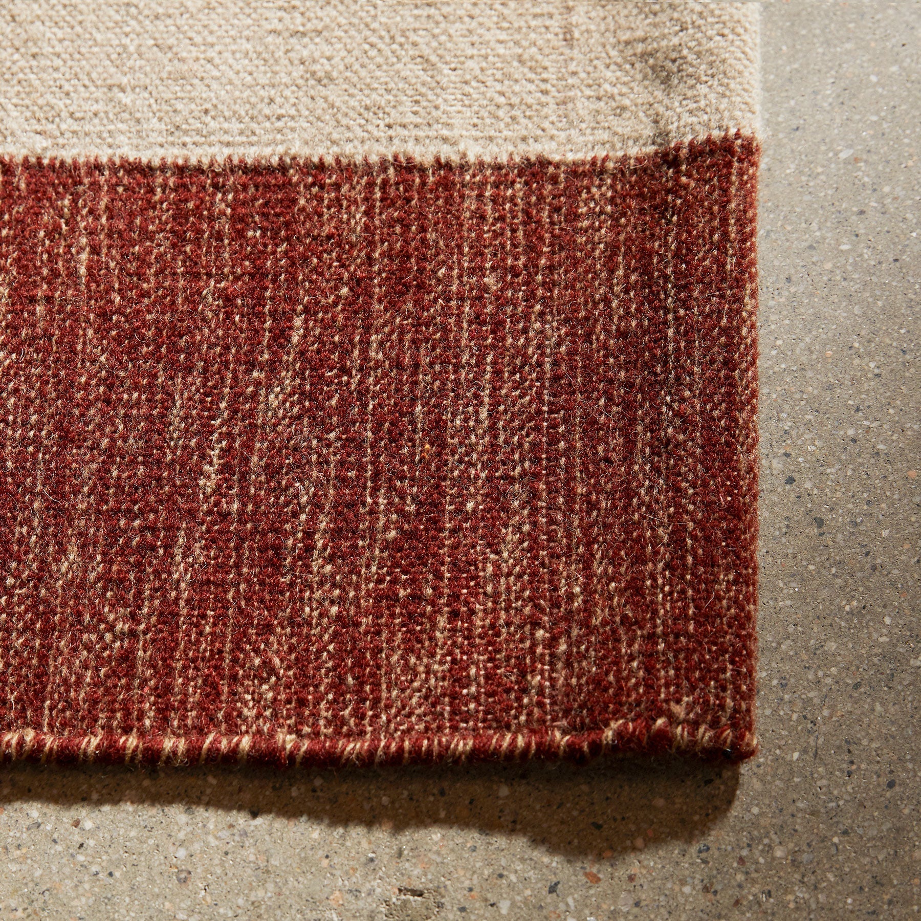 Double Stripe Entry Mat - Wine/Flint/Oyster
