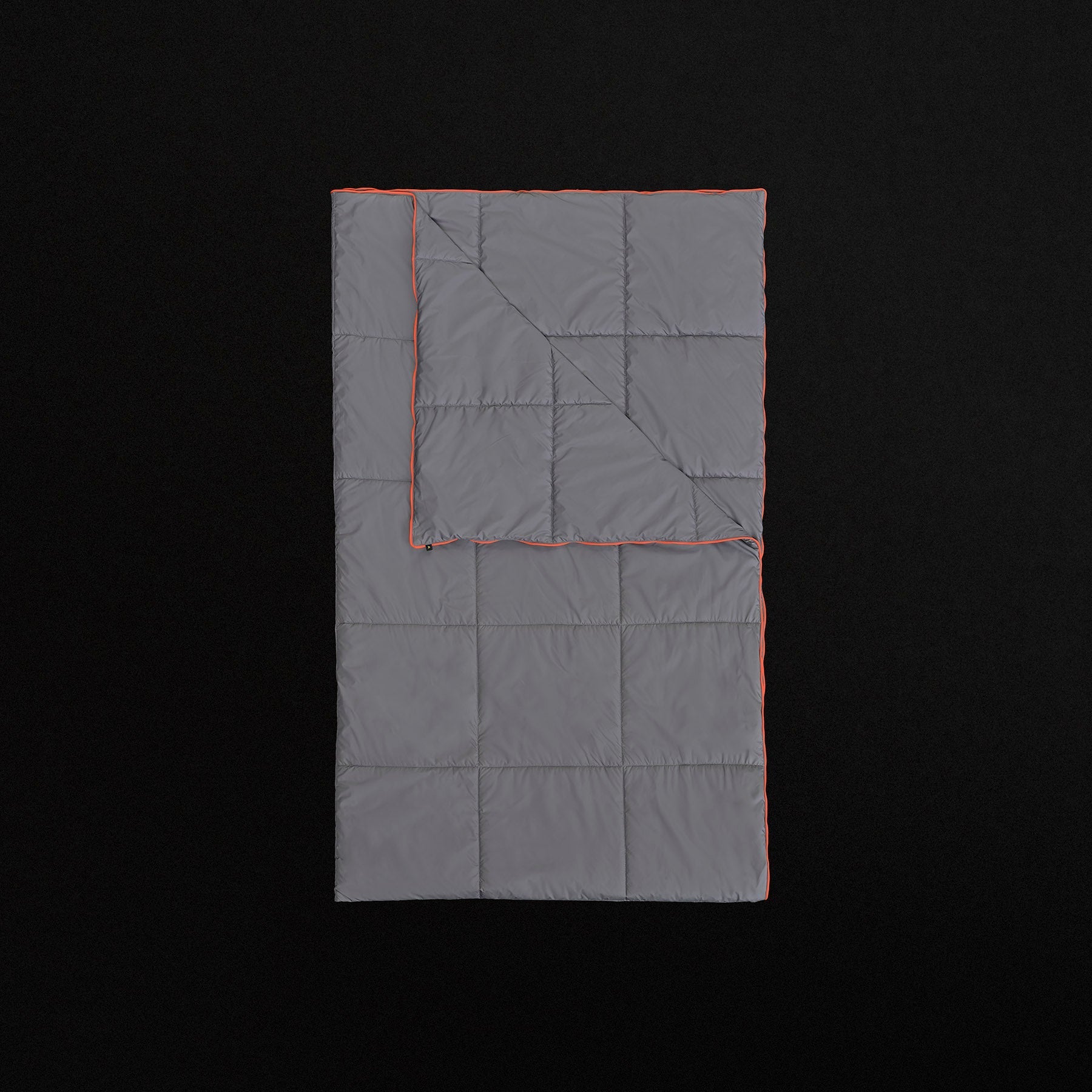 Y/OSEMITE Quilted Blanket - Arsenic/Orange