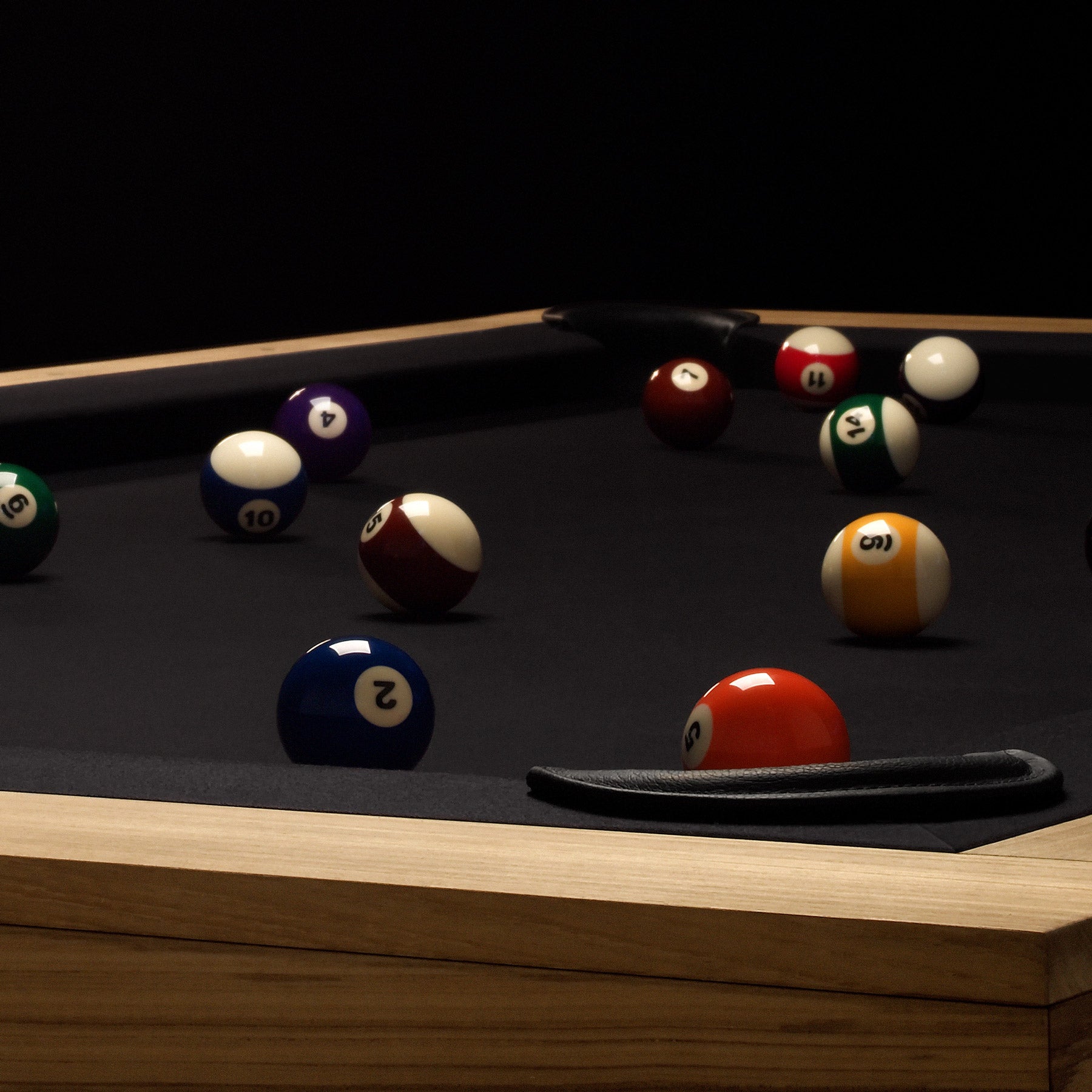 Limited Edition Pool Table - Black