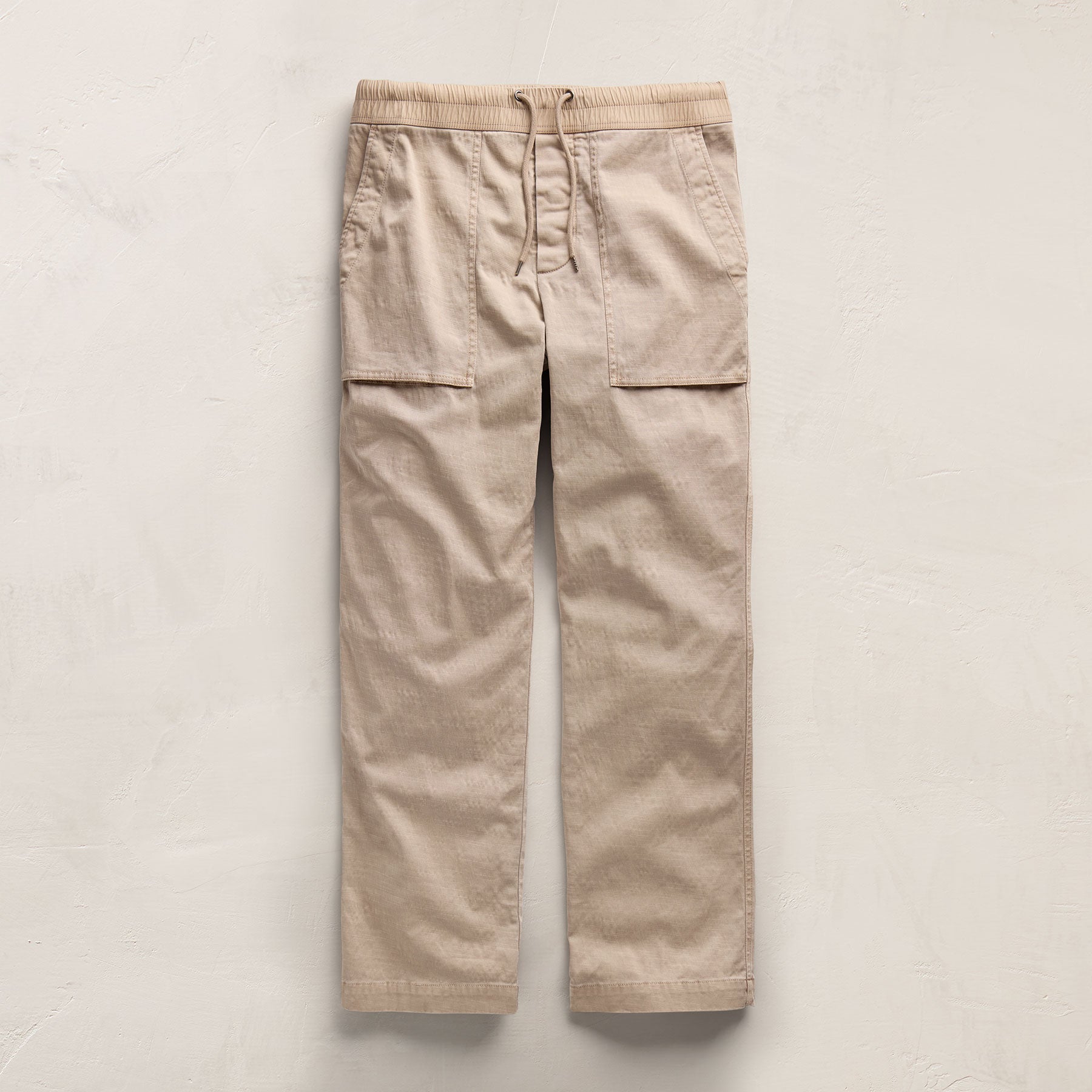 Slub Cotton Utility Pant - Stone Pigment