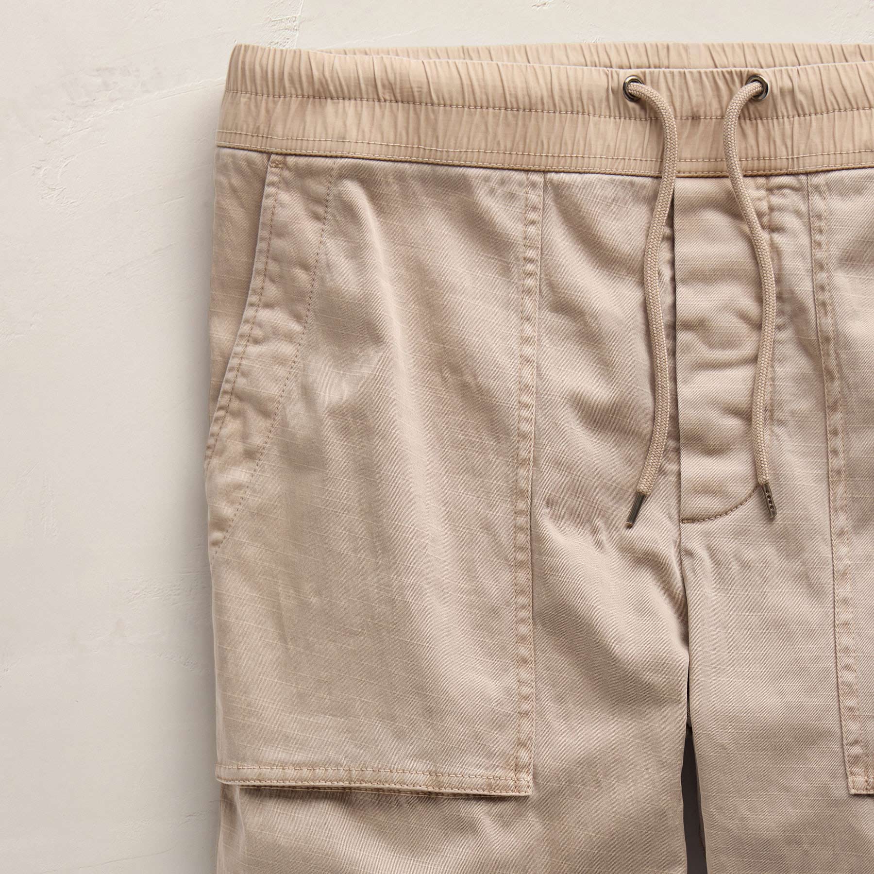 Slub Cotton Utility Pant - Stone Pigment