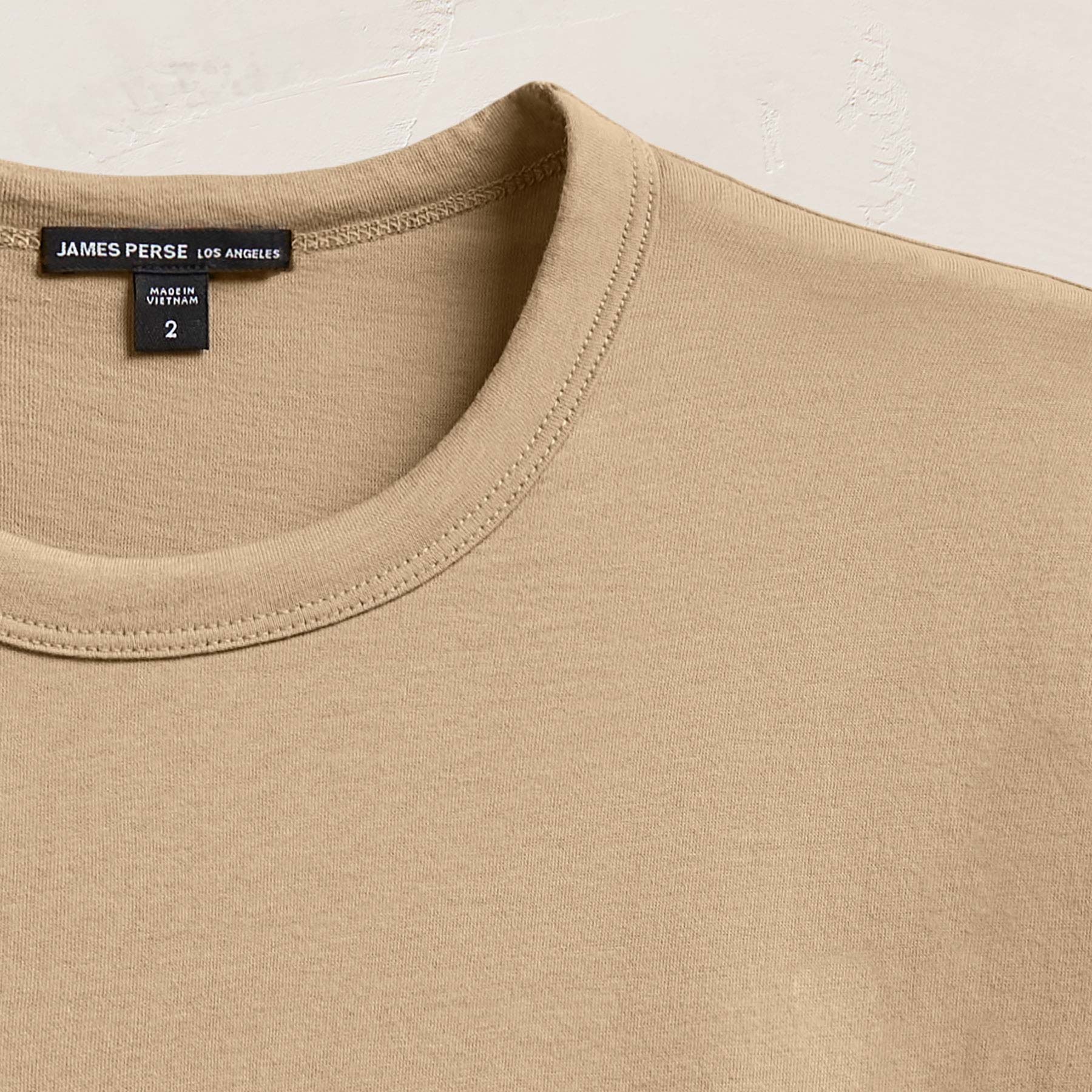 Brushed Lotus Crew - Light Khaki