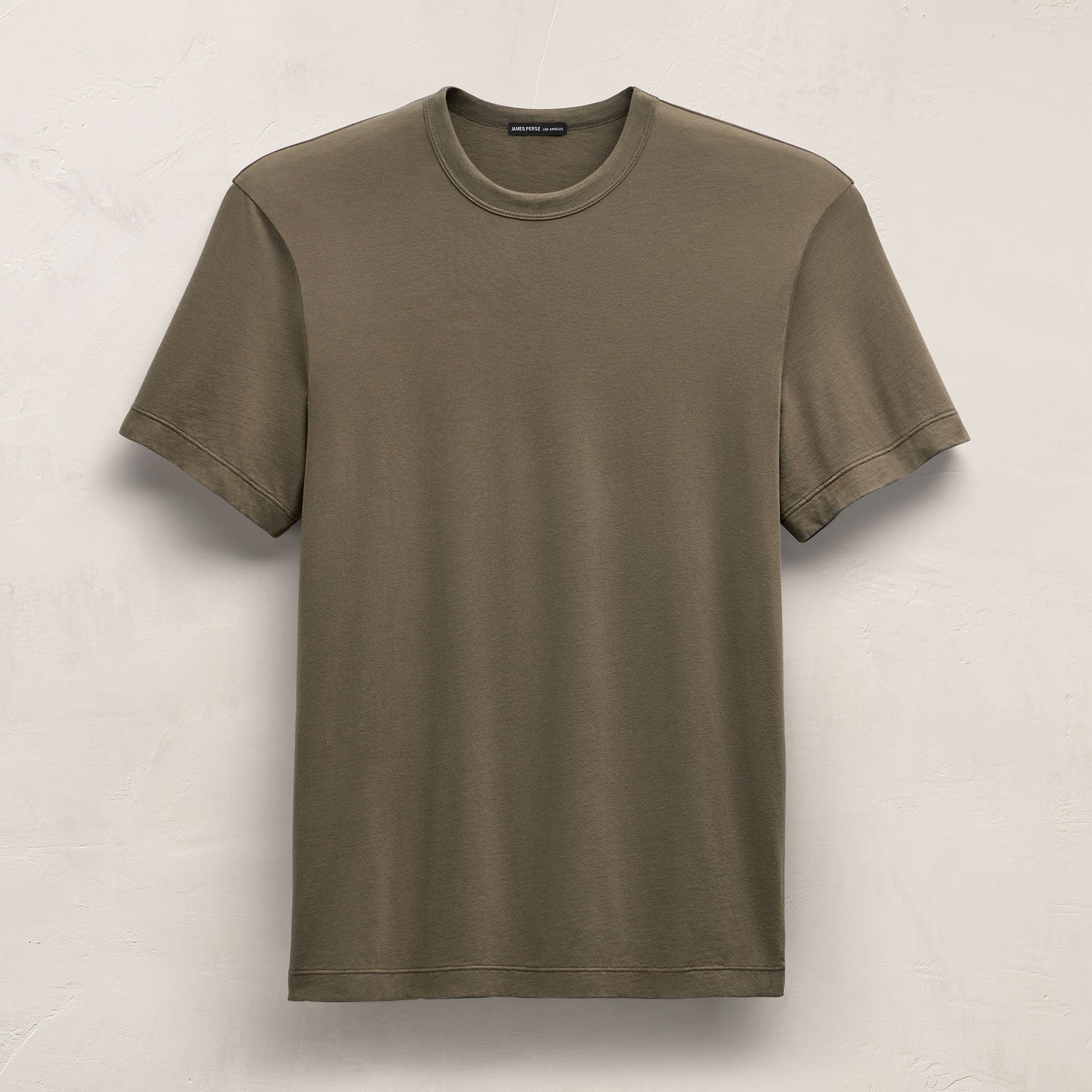 Brushed Lotus Crew - Light Olive