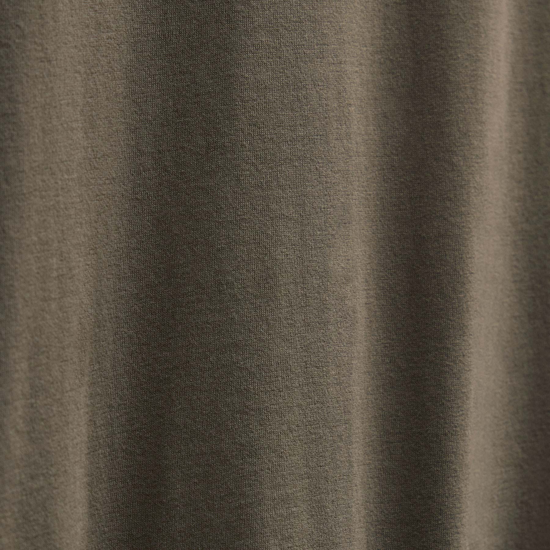 Brushed Lotus Long Sleeve Crew - Army Green