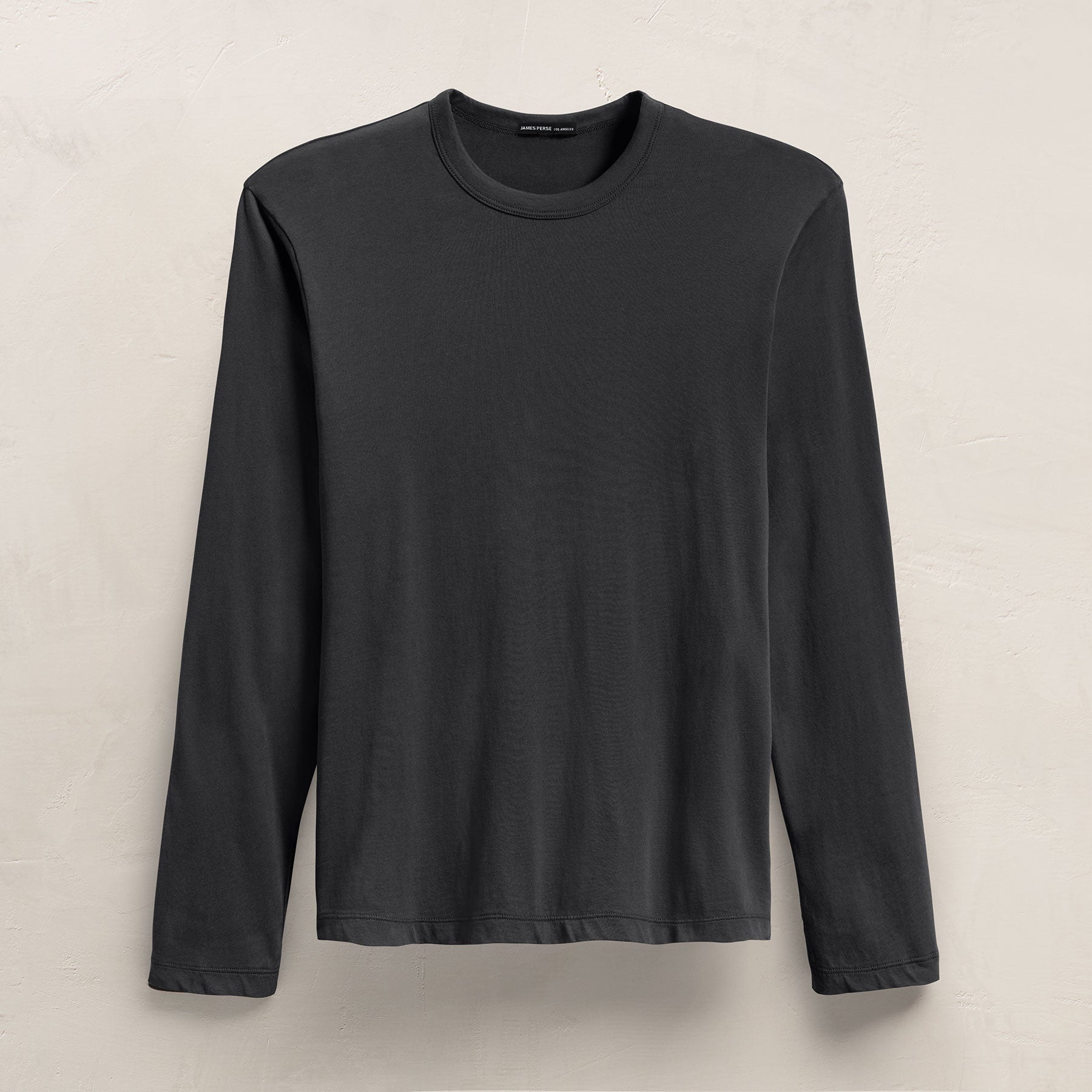Brushed Lotus Long Sleeve Crew - Magma