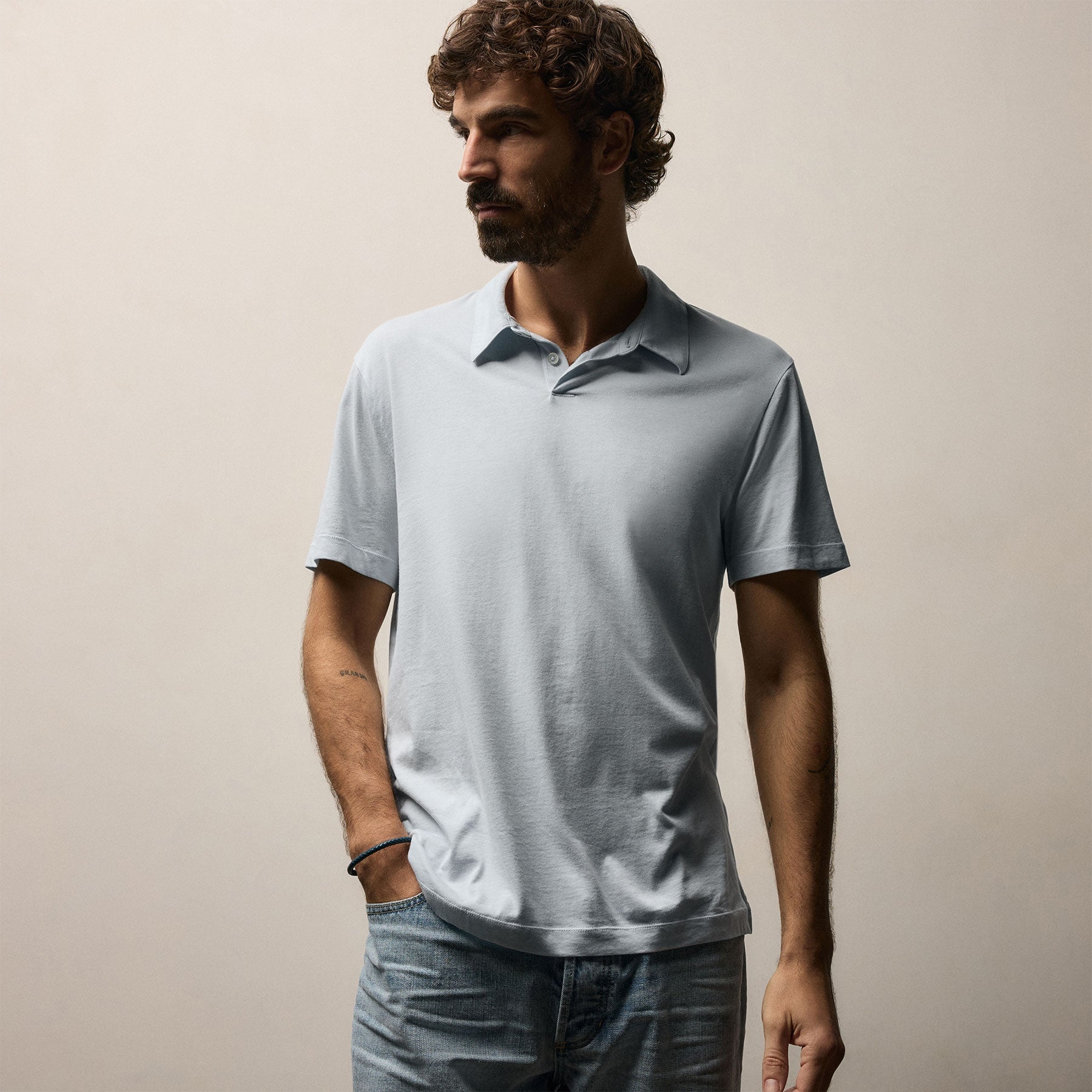 Brushed Lotus Polo - Memory