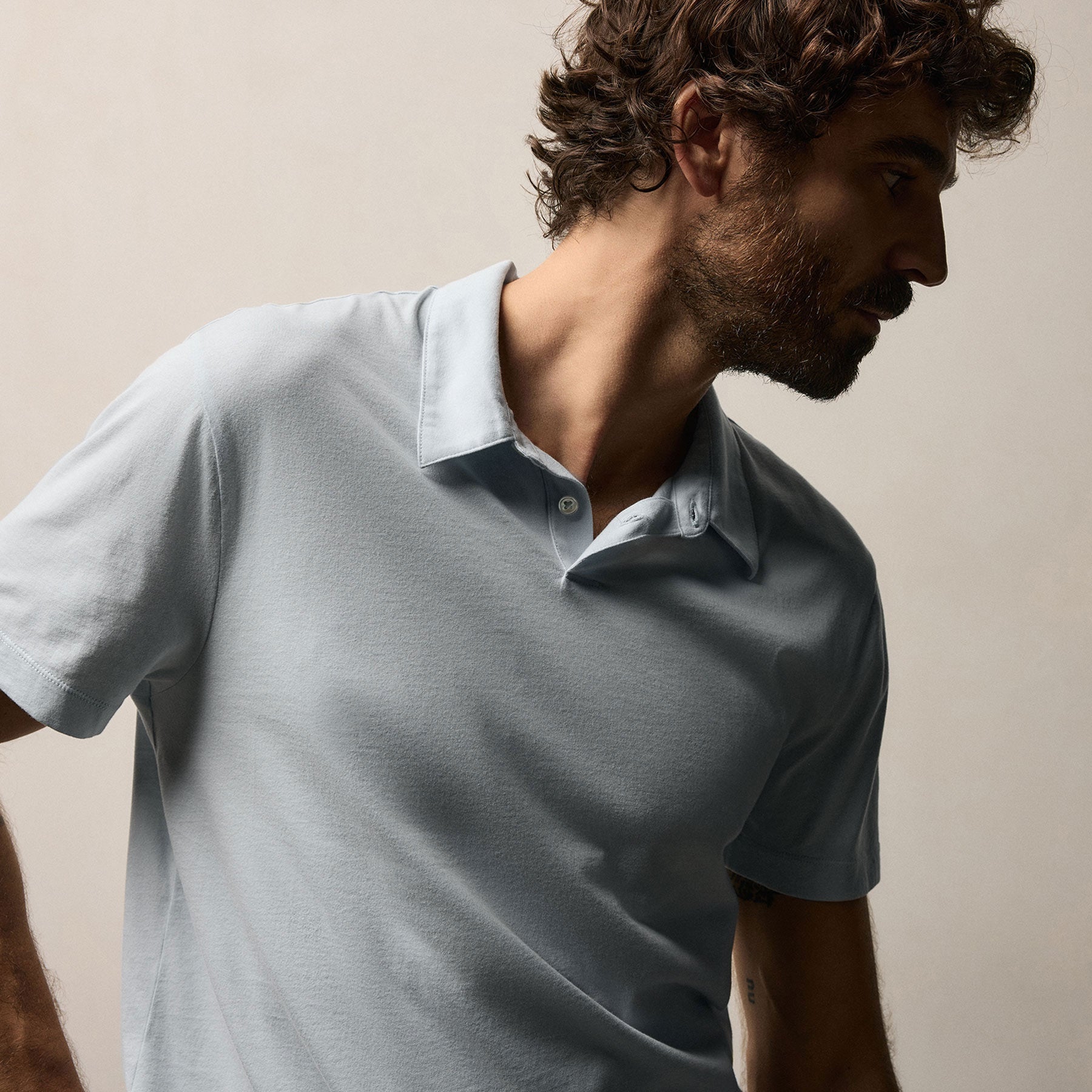 Brushed Lotus Polo - Memory