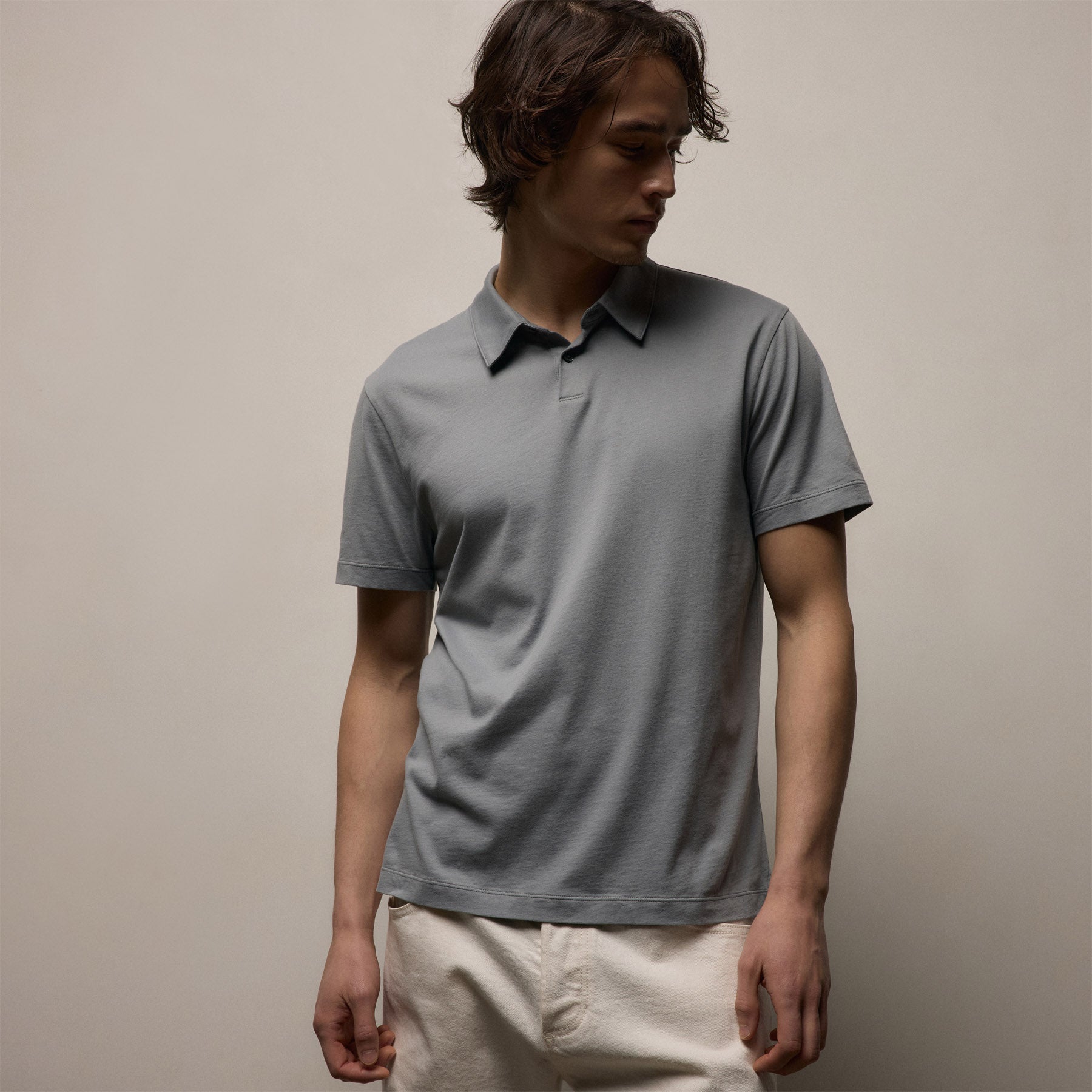 Brushed Lotus Polo - Ore