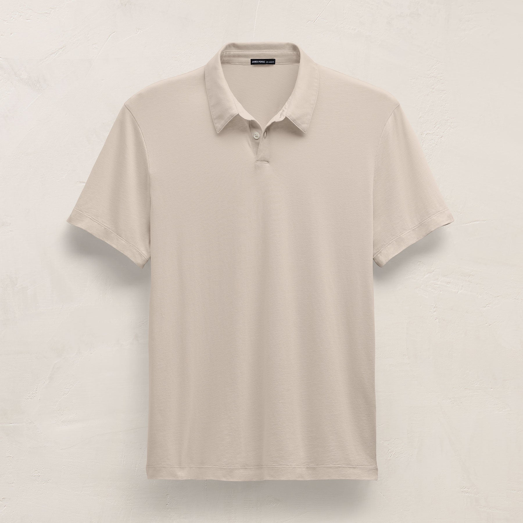 Brushed Lotus Polo - Pearl