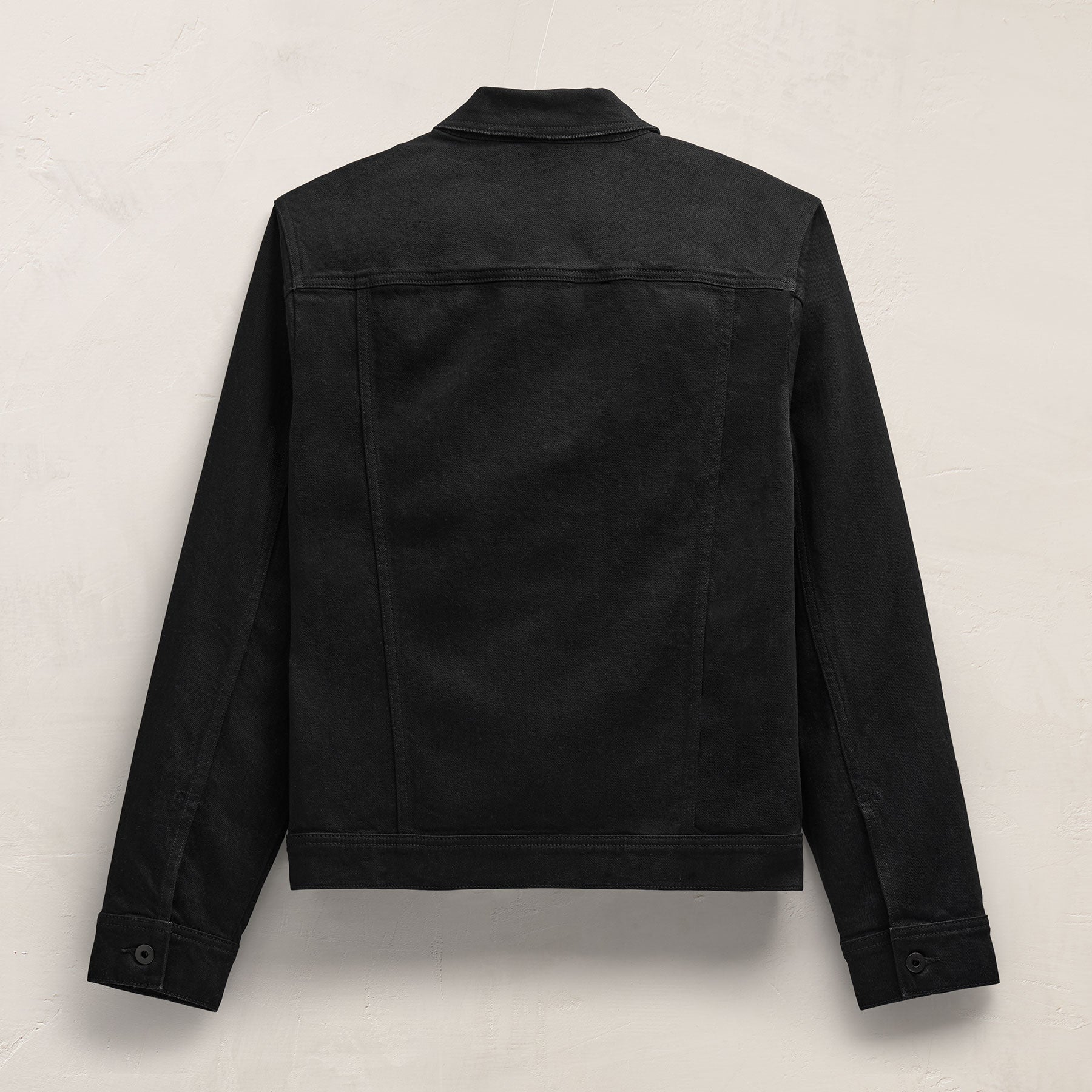 Stretch Denim Jacket - Night Palms