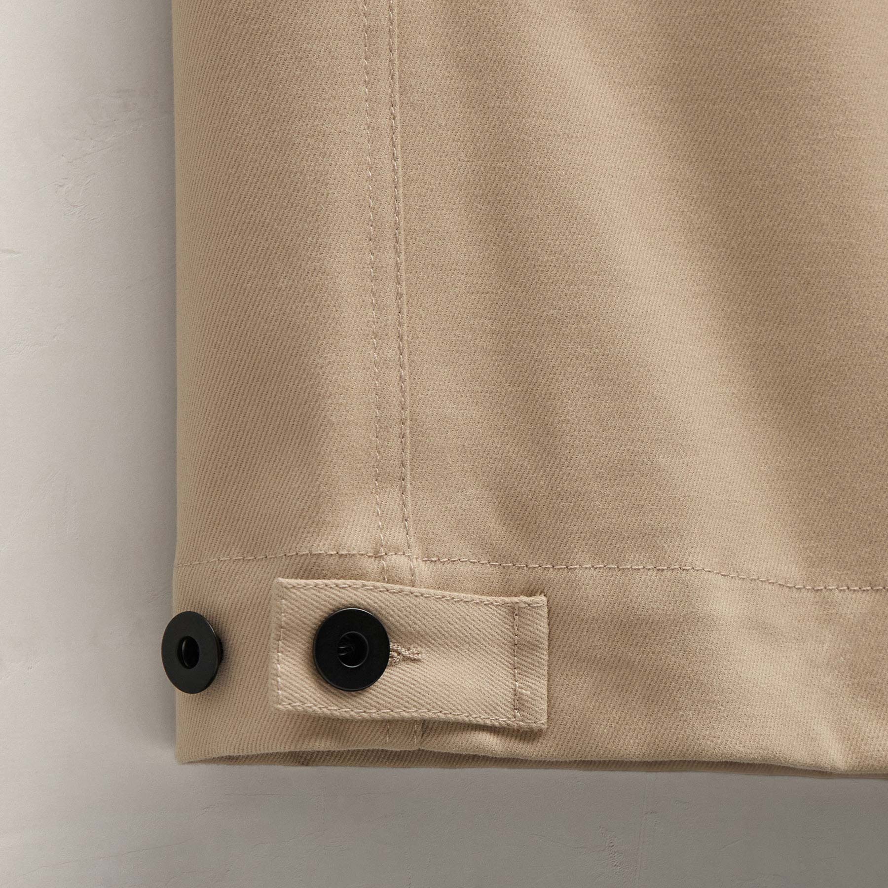 Cashmere Touch Cotton Cargo - Light Khaki