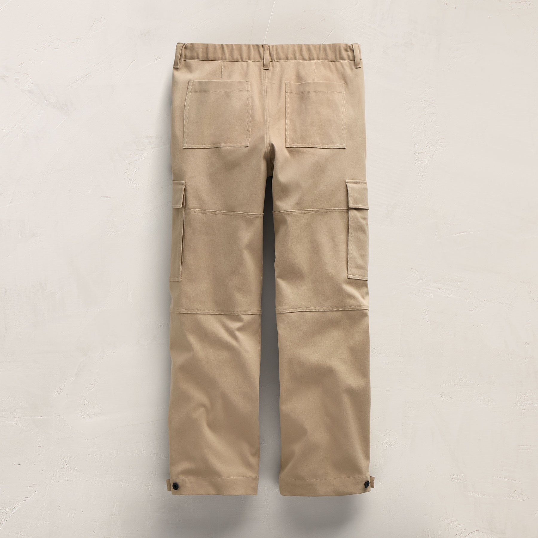 Cashmere Touch Cotton Cargo - Light Khaki