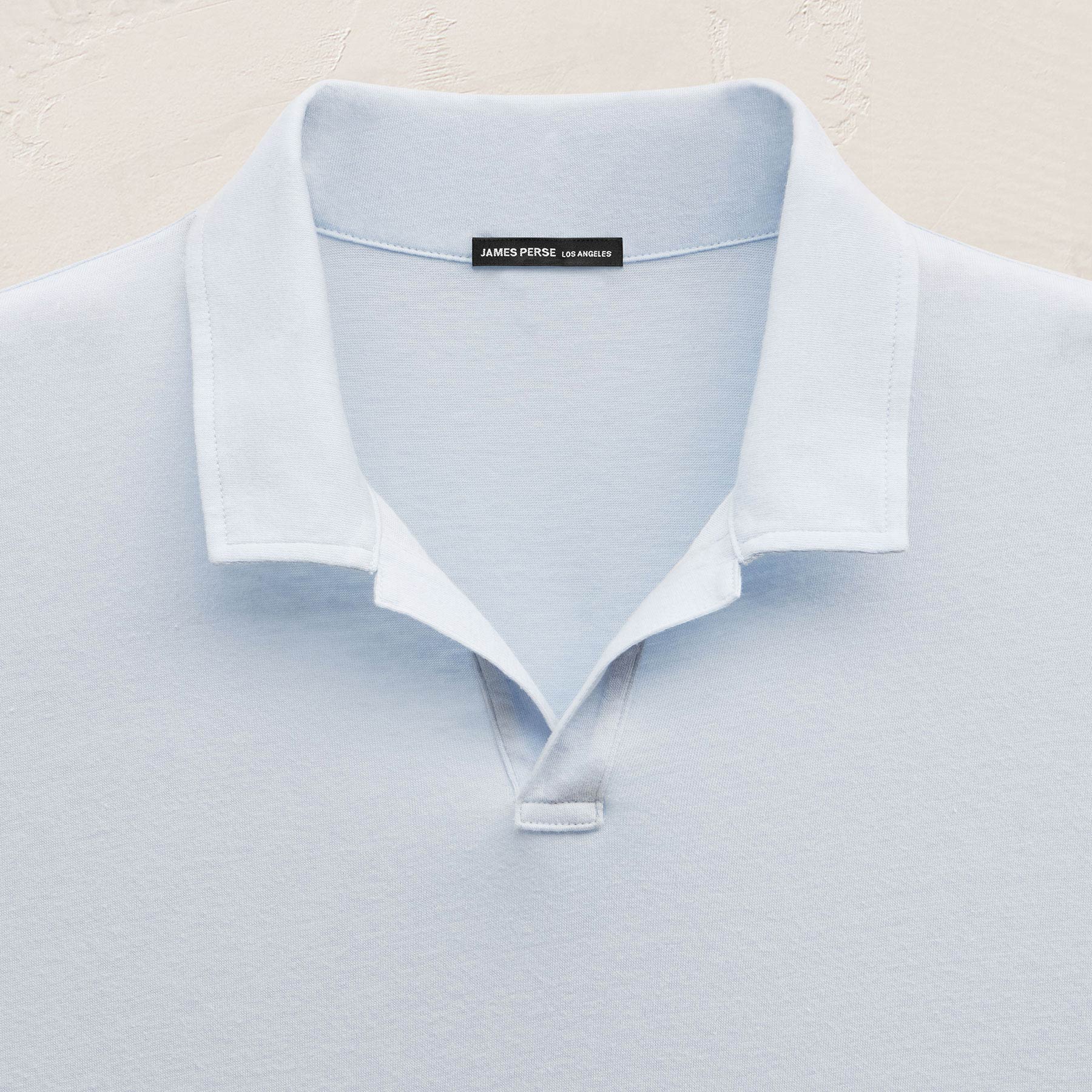 Cotton Cashmere Open Polo - Memory