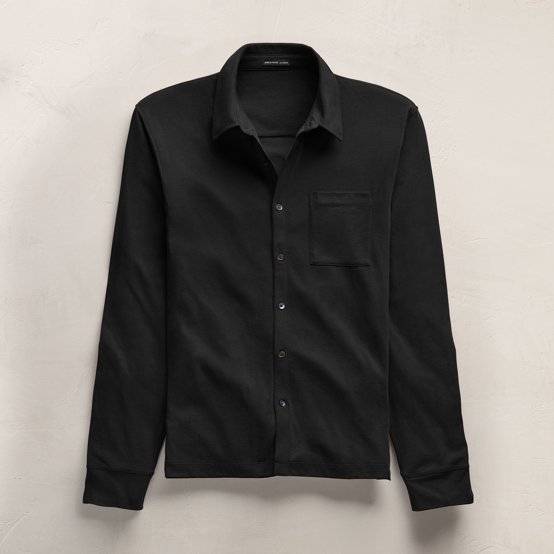 Clean Finish Jersey Shirt - Black