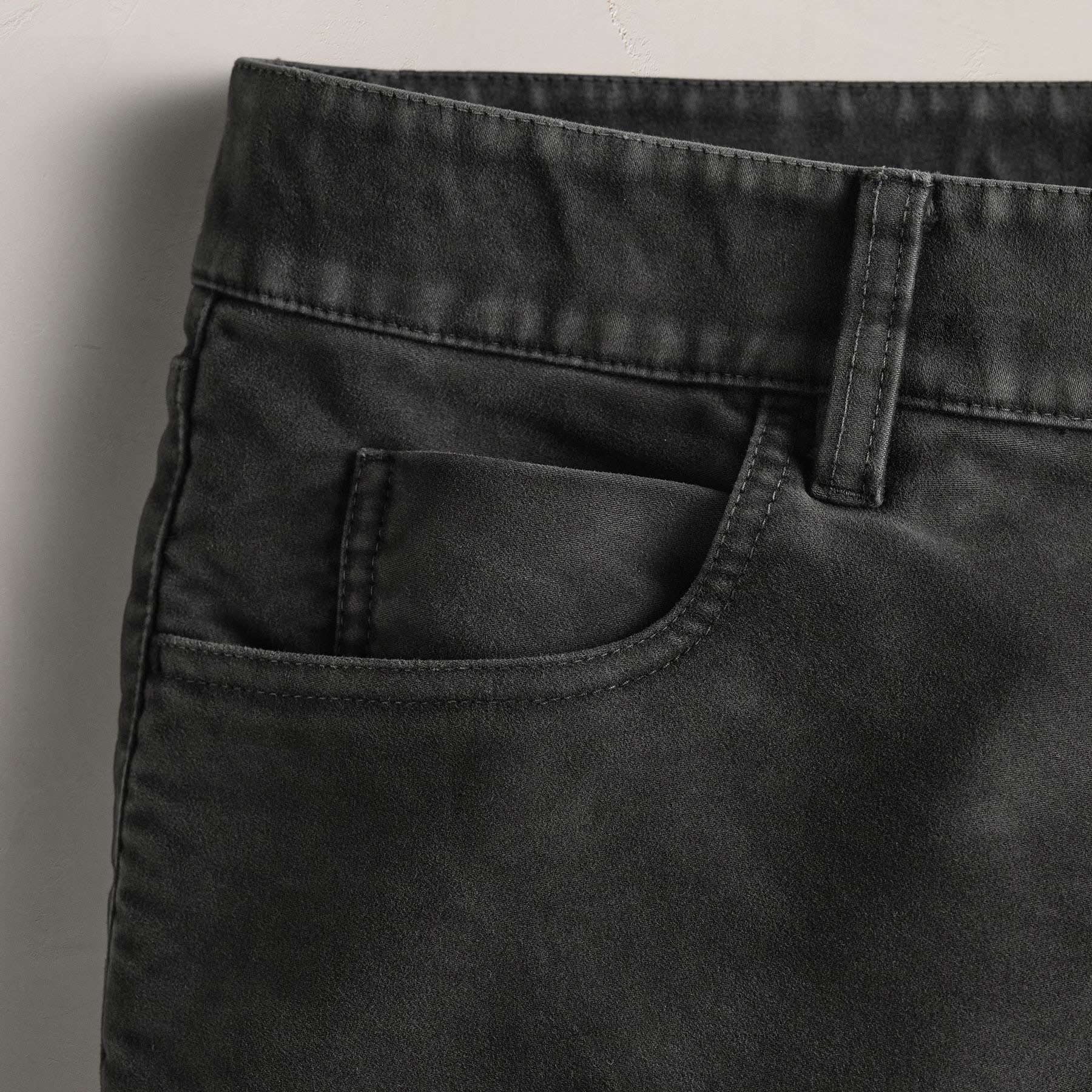 Cotton Moleskin 5 Pocket Pant - Magma Pigment