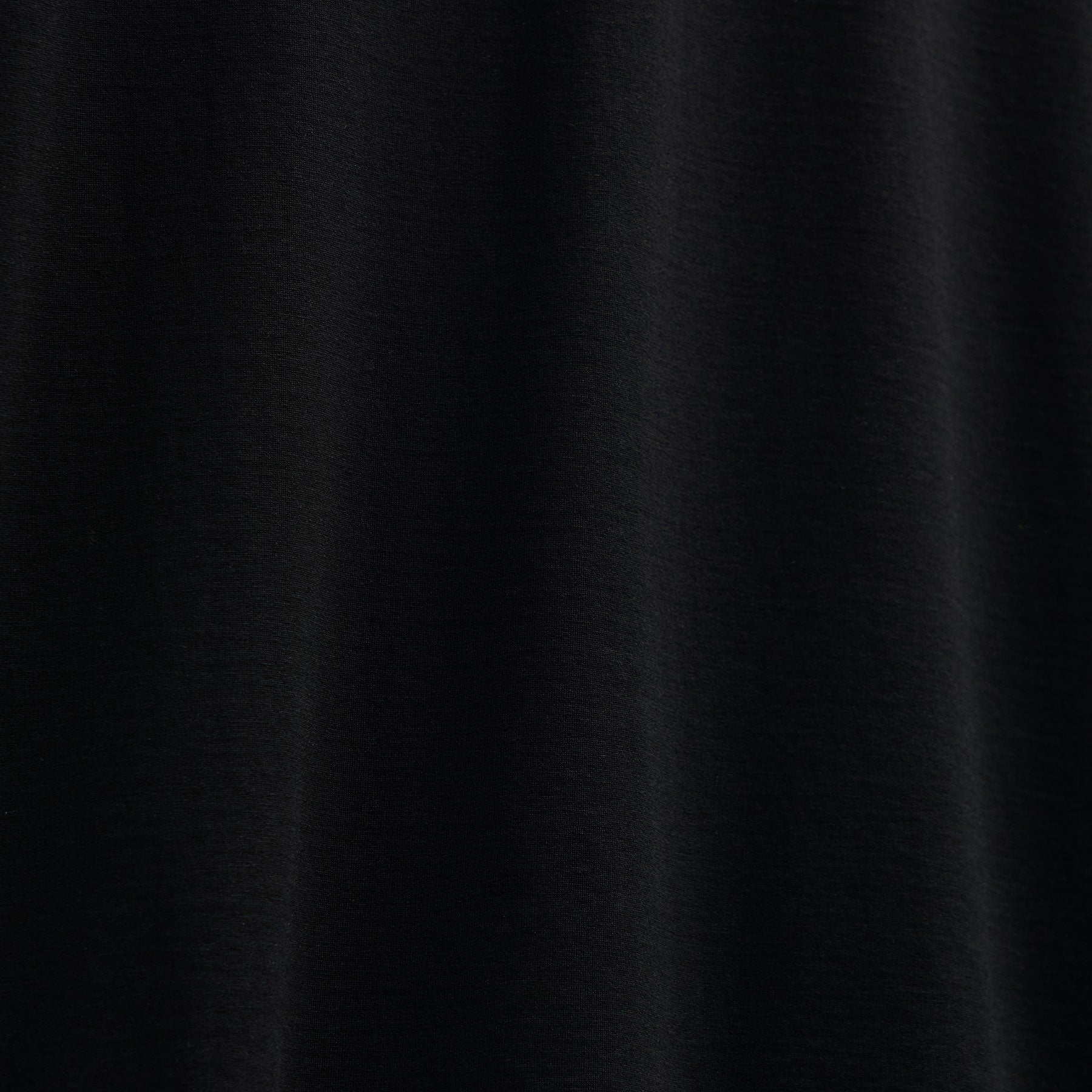 Lotus Jersey Double Ply Crew - Black