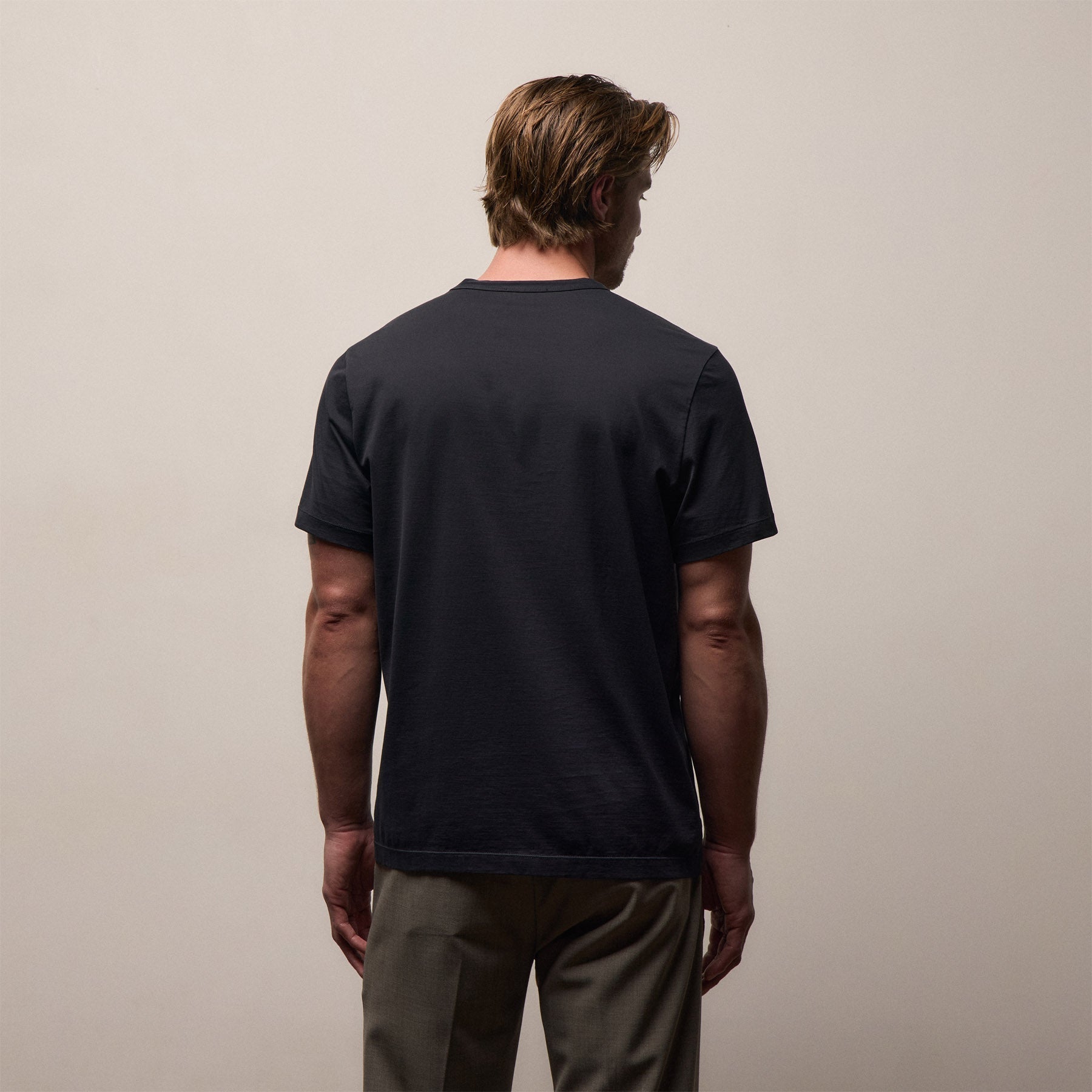 Lotus Jersey Double Ply Crew - Deep