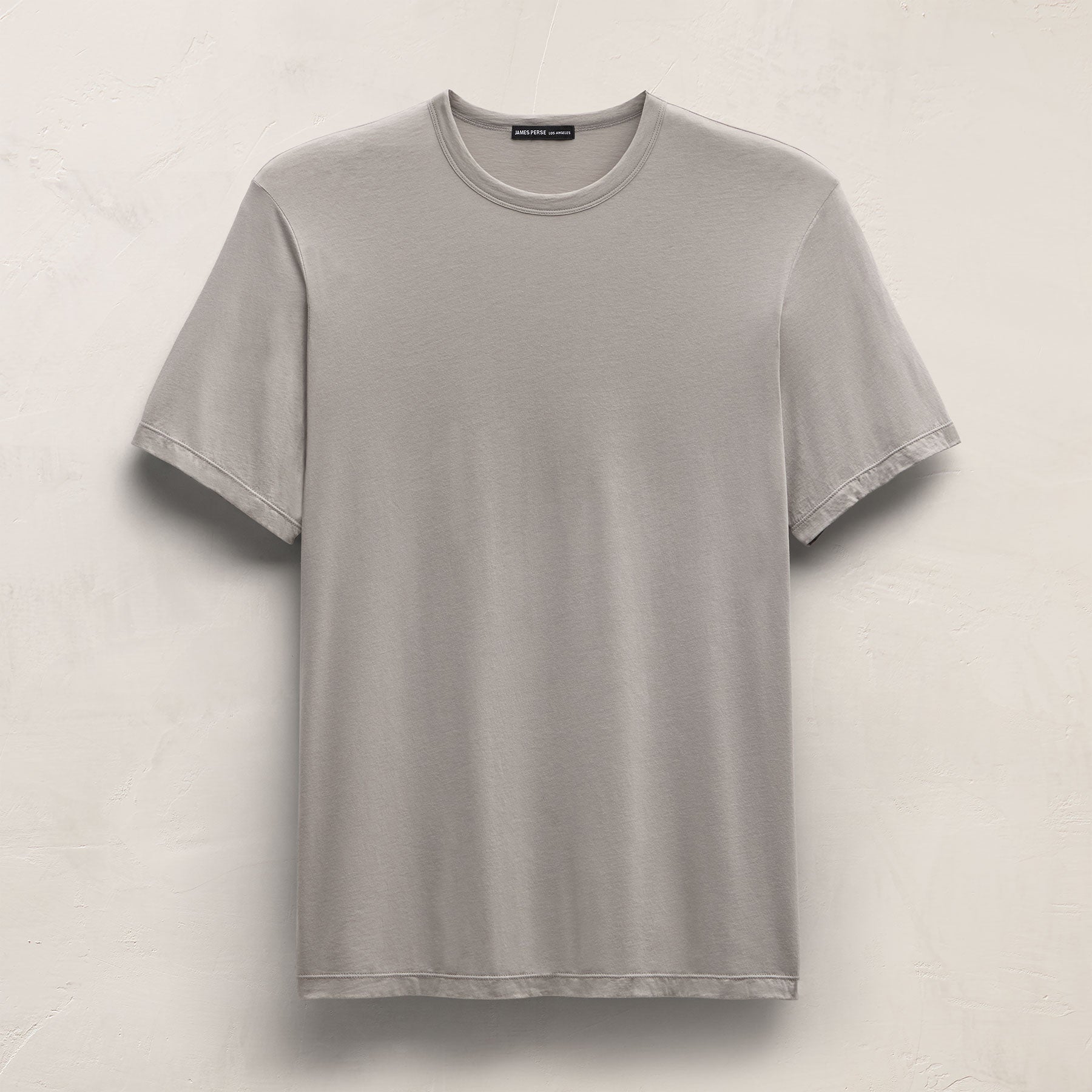 Luxe Lotus Jersey Tee - Fog