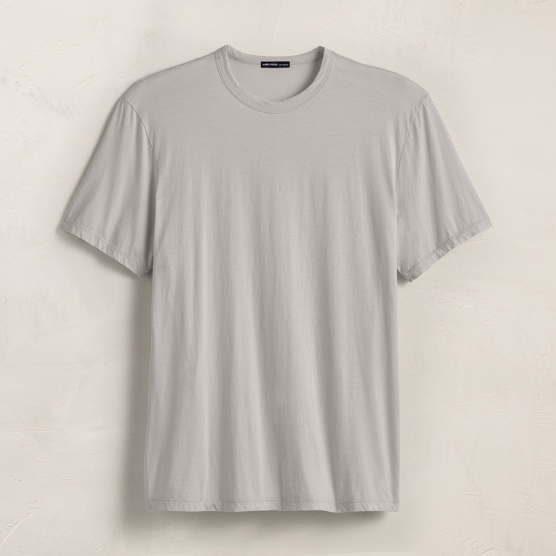 Luxe Lotus Jersey Tee - Silver