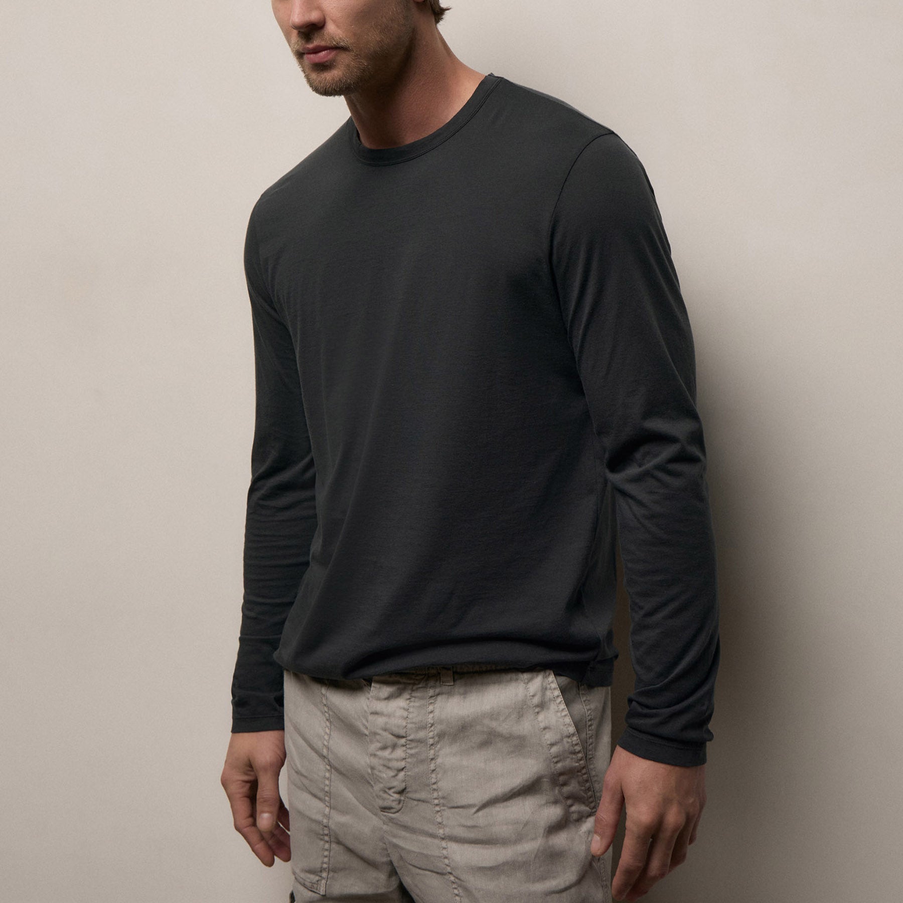 Luxe Lotus Jersey Long Sleeve - Carbon