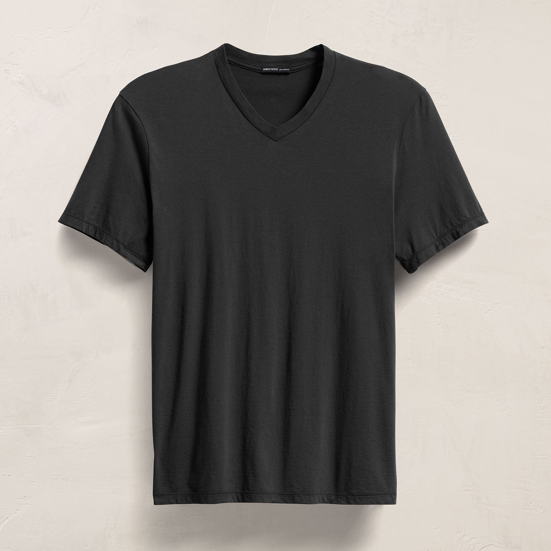 3 Pack Luxe Lotus Jersey V Neck Tee - Black/White/Carbon