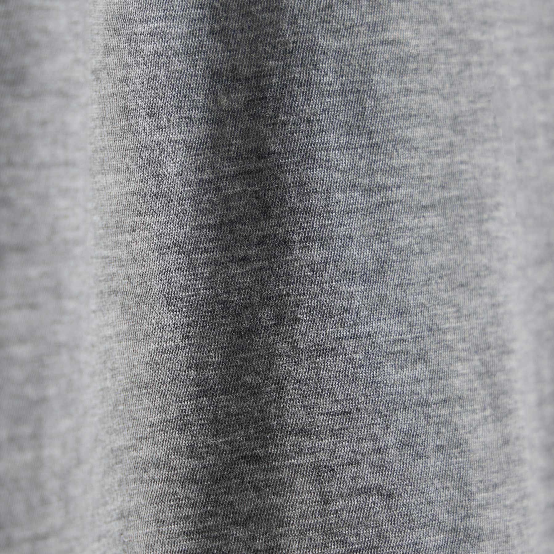 Luxe Lotus Jersey V Neck - Heather Grey