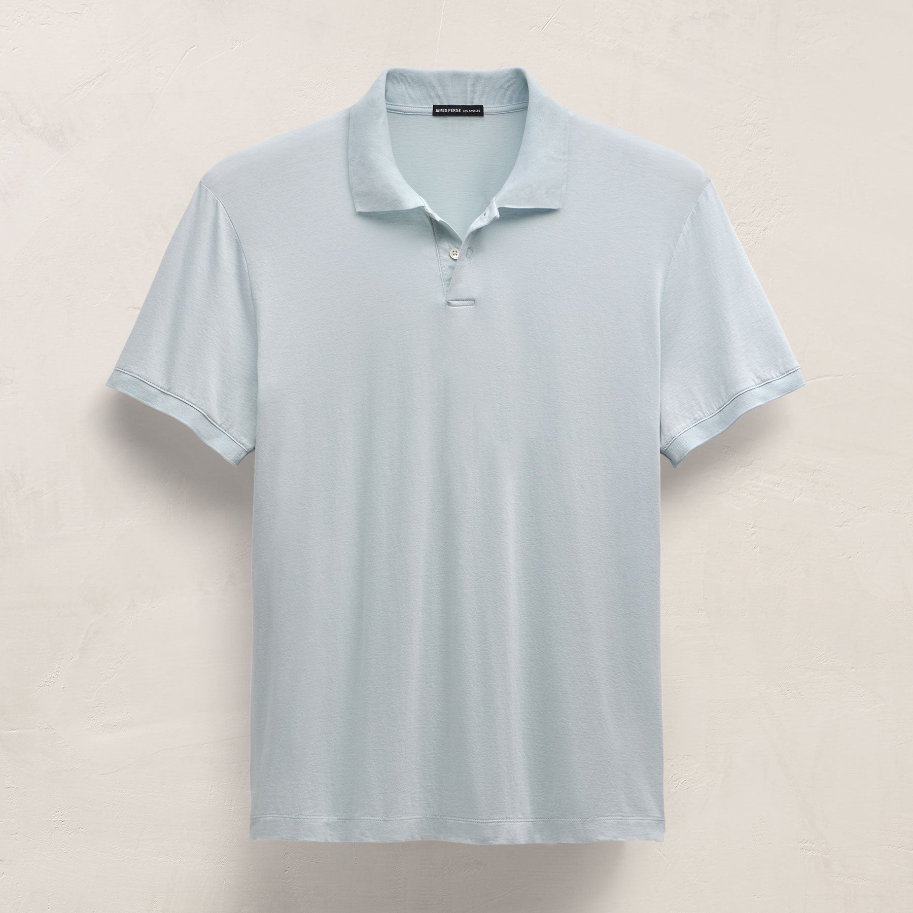 Luxe Lotus Jersey Polo - Memory