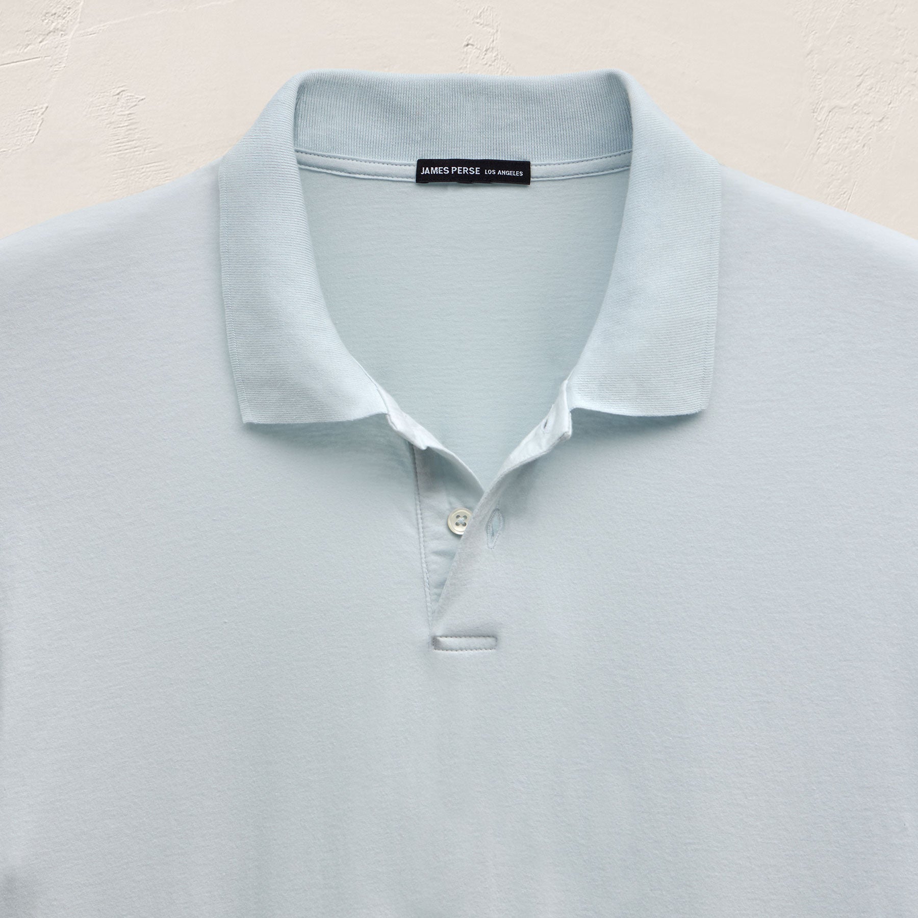 Luxe Lotus Jersey Polo - Memory
